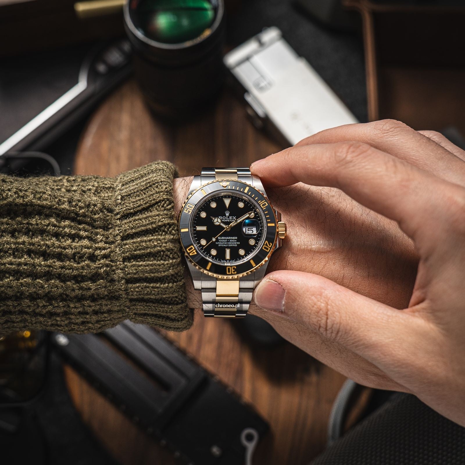 Rolex Submariner Date ref. 126613LN bicolor