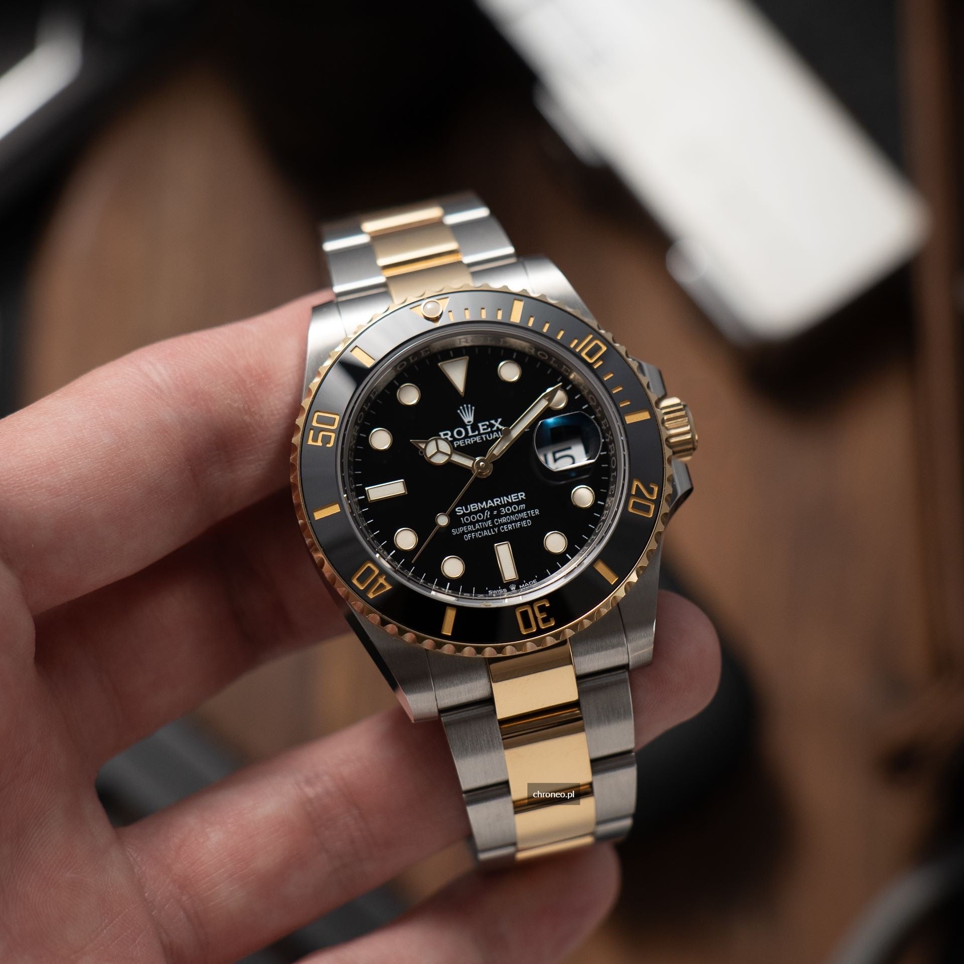 Rolex Submariner Date ref. 126613LN bicolor