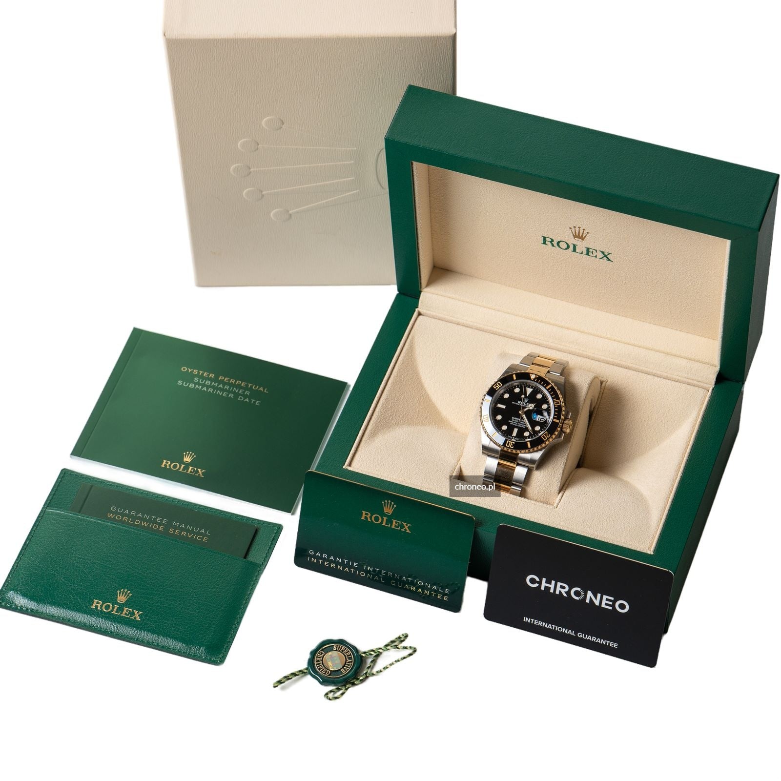Rolex Submariner Date ref. 126613LN bicolor