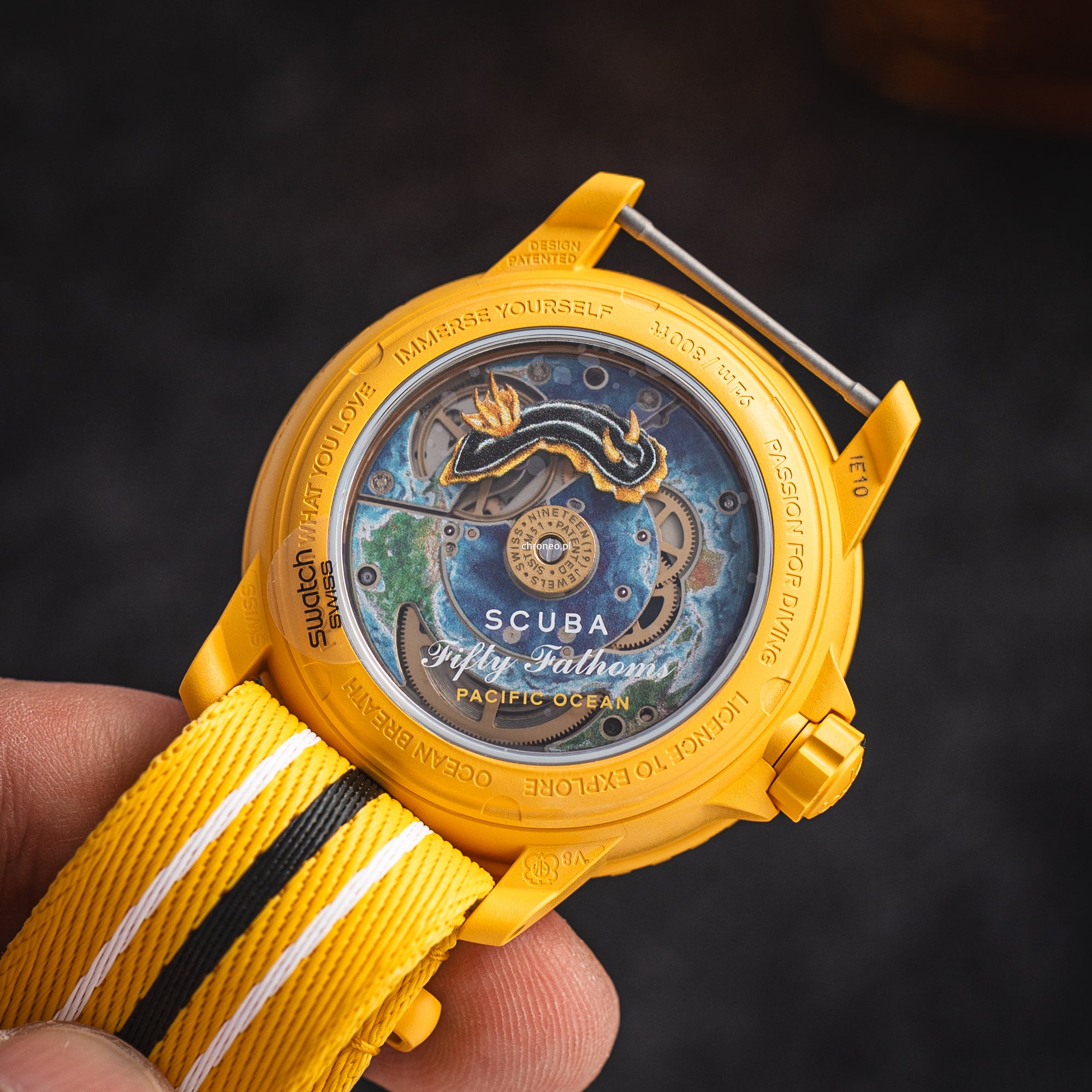 Blancpain Scuba Fifty Fathoms Collection Pacific X Swatch S035P100