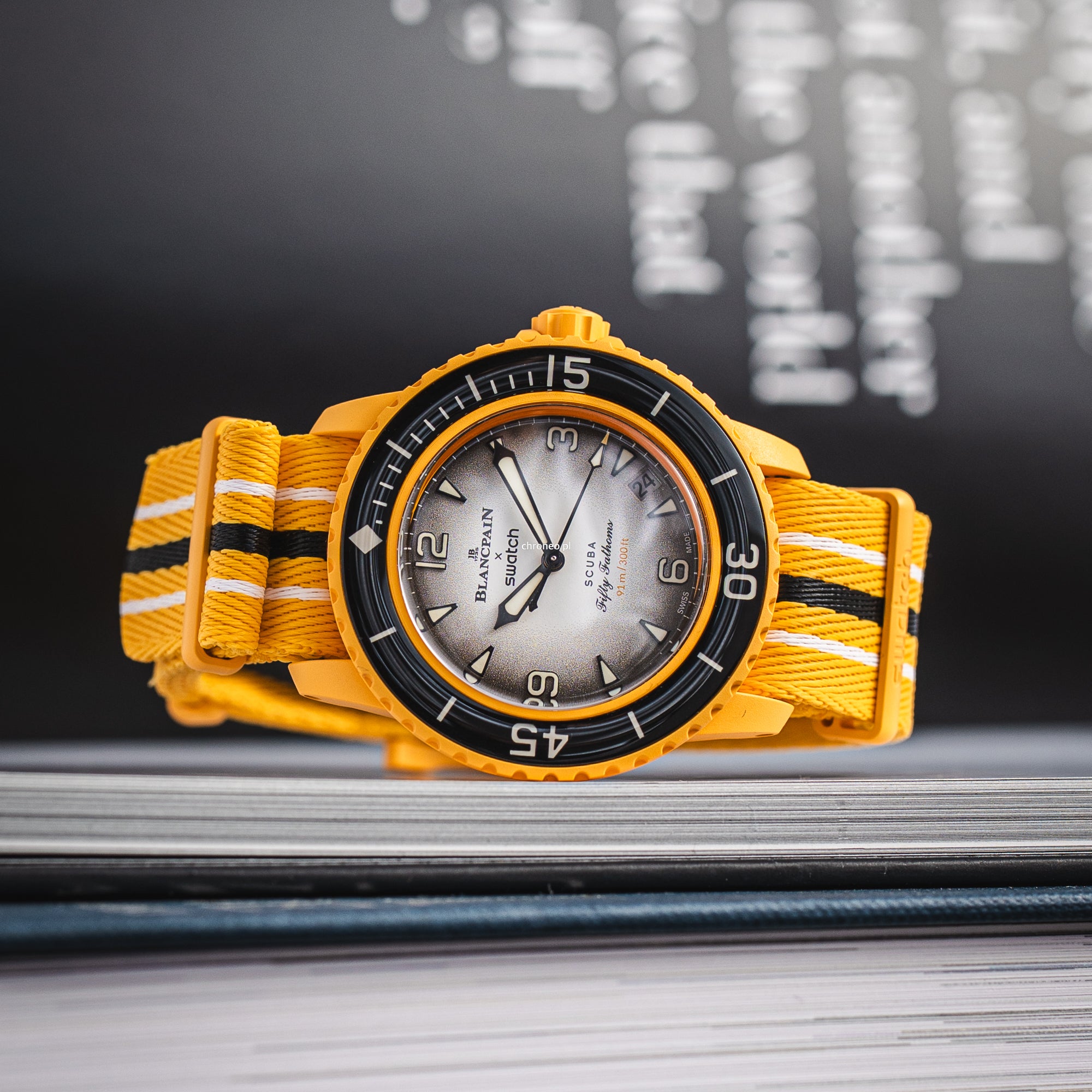 Blancpain Scuba Fifty Fathoms Collection Pacific X Swatch S035P100