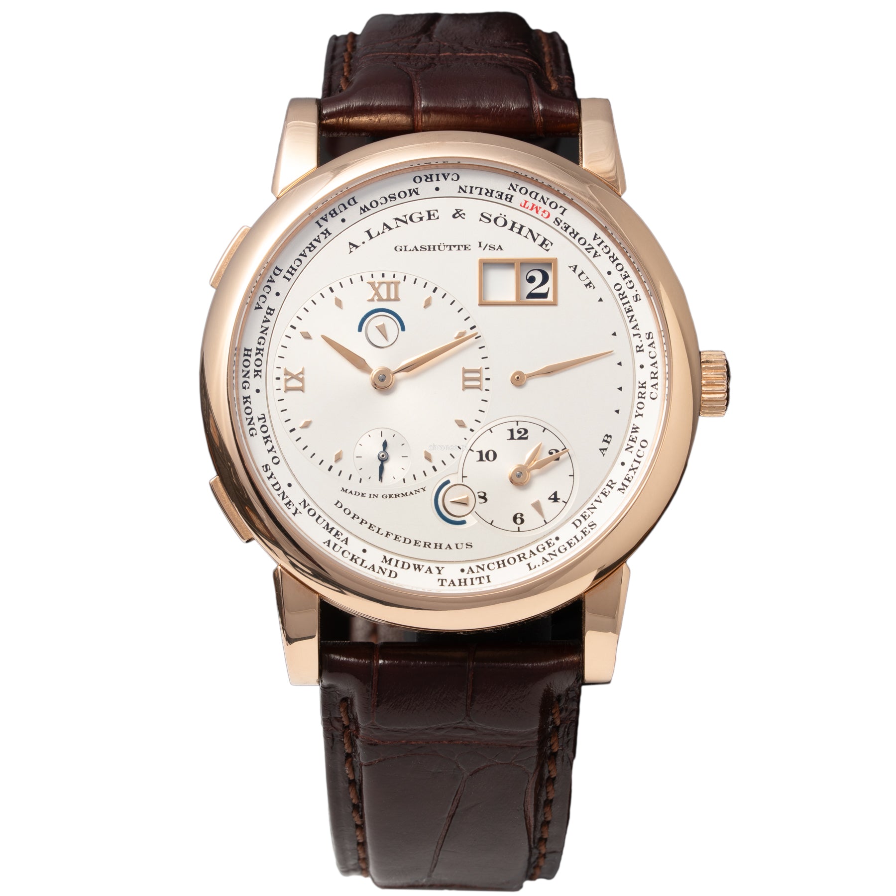 A. Lange & Söhne Lange 1 Time Zone 41.9 mm ref. 116.032