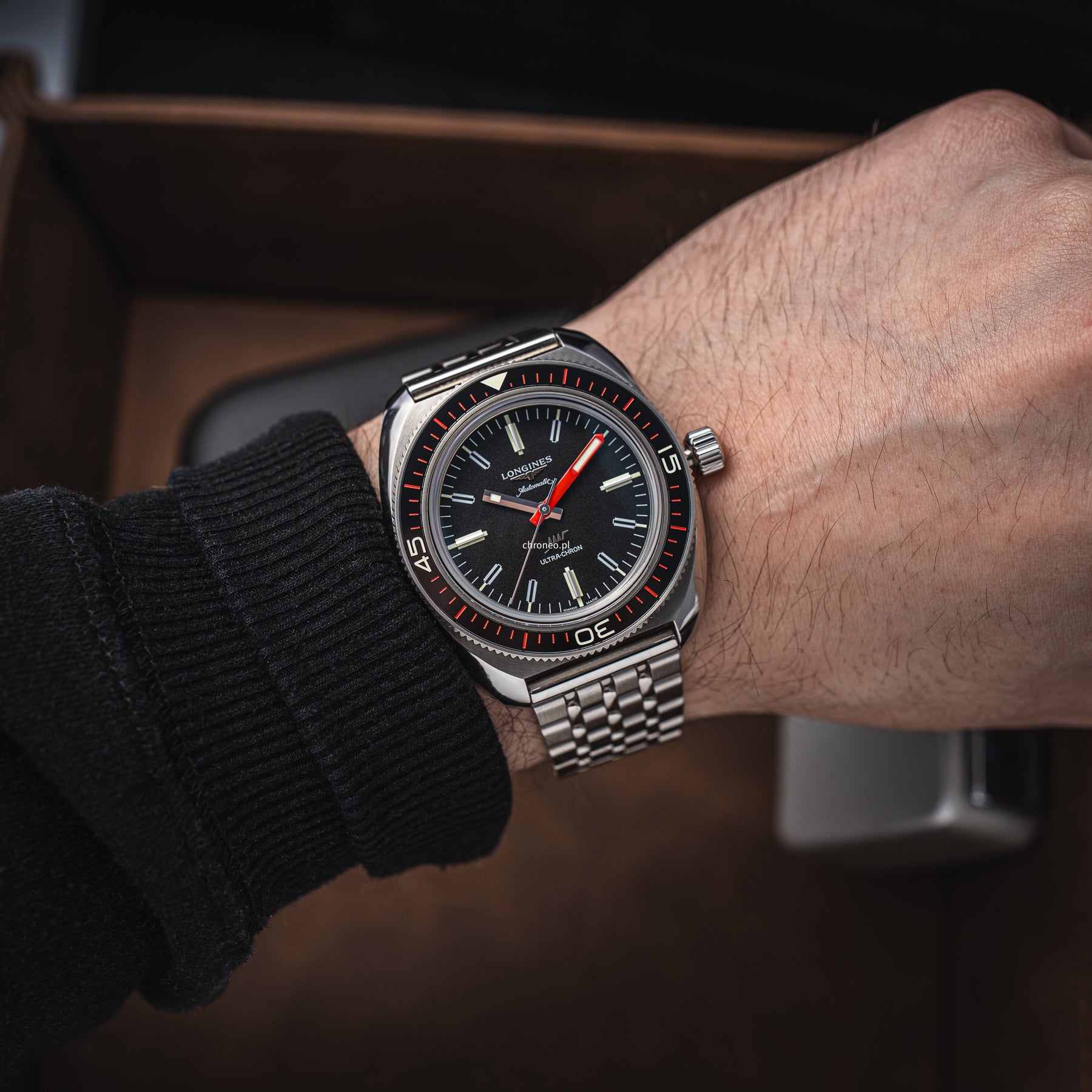 Longines Ultra-chron Box Edition 43 mm ref. L2.836.4.52.9