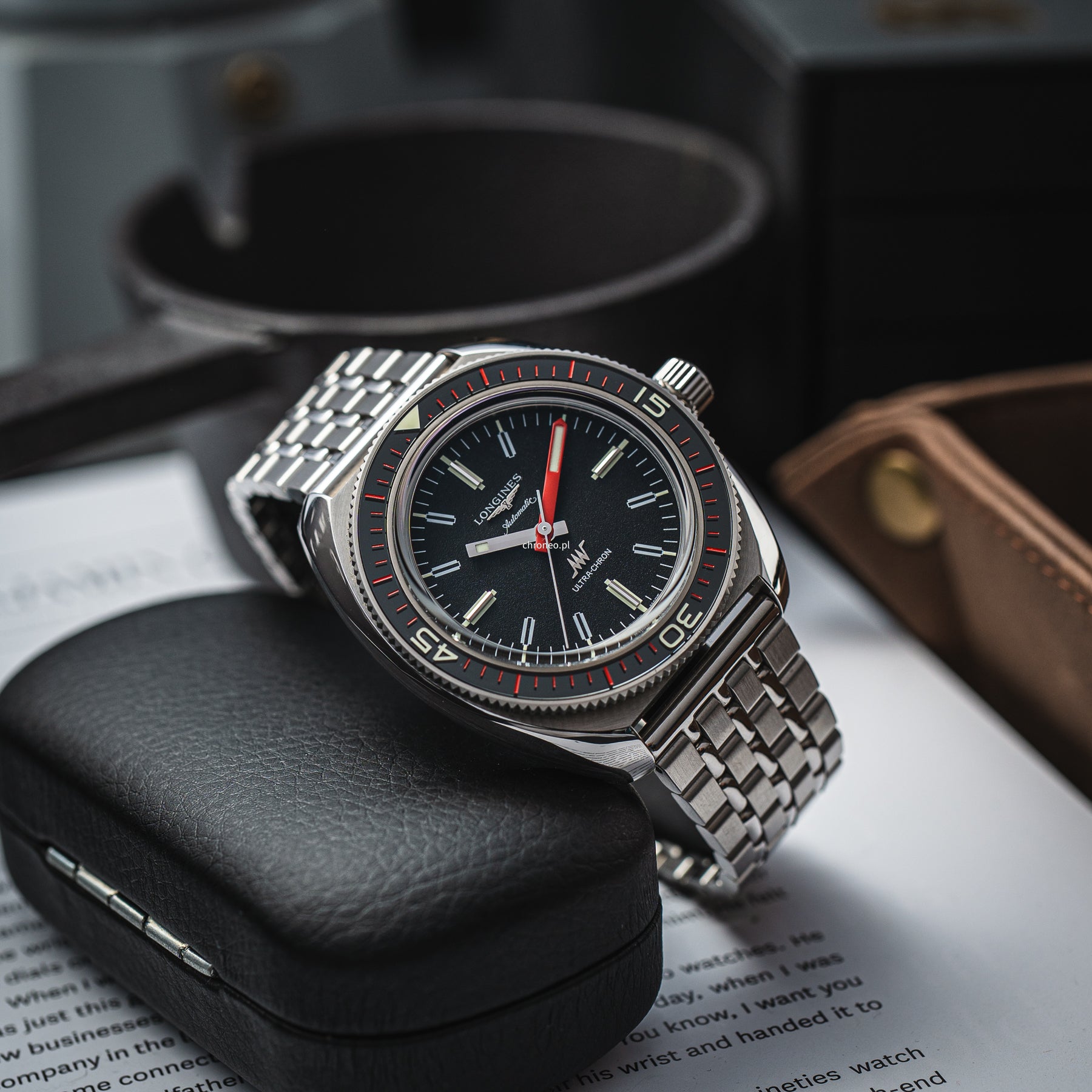 Longines Ultra-chron Box Edition 43 mm ref. L2.836.4.52.9
