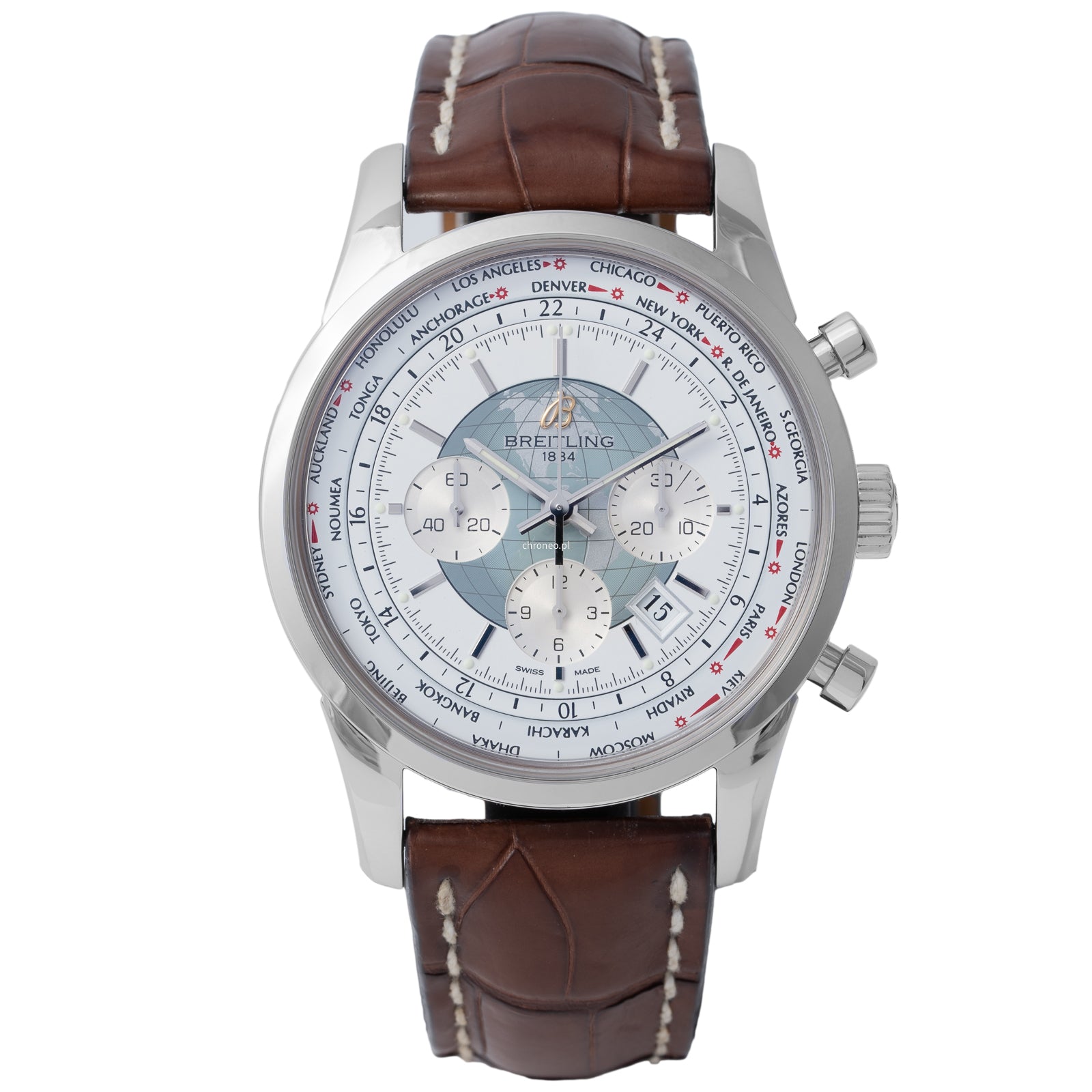 Breitling Transocean Chronograph Unitime 46 mm ref. AB0510U0/A732