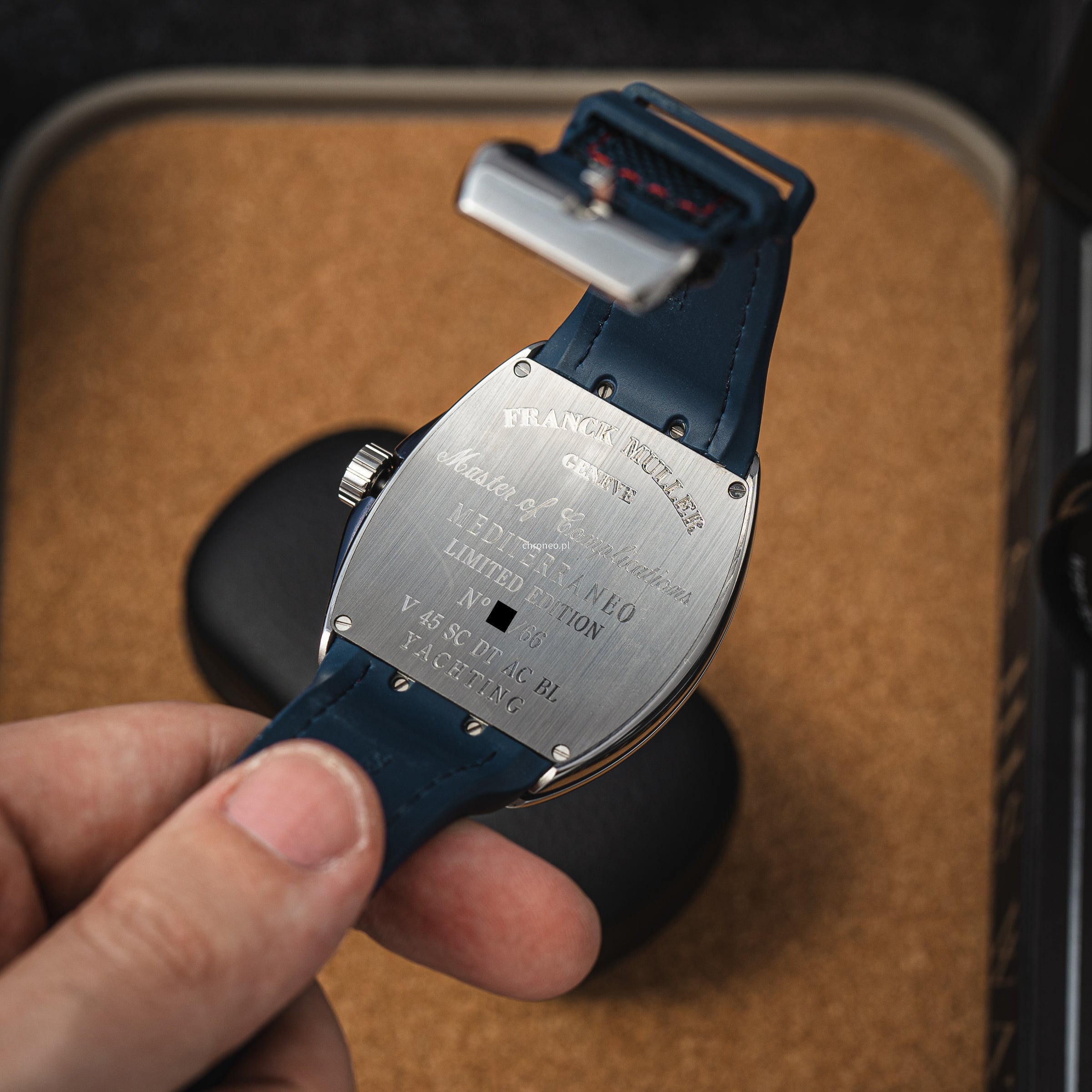 Franck Muller V 45 SC DT AC BL Yachting Vanguard Limited of 66