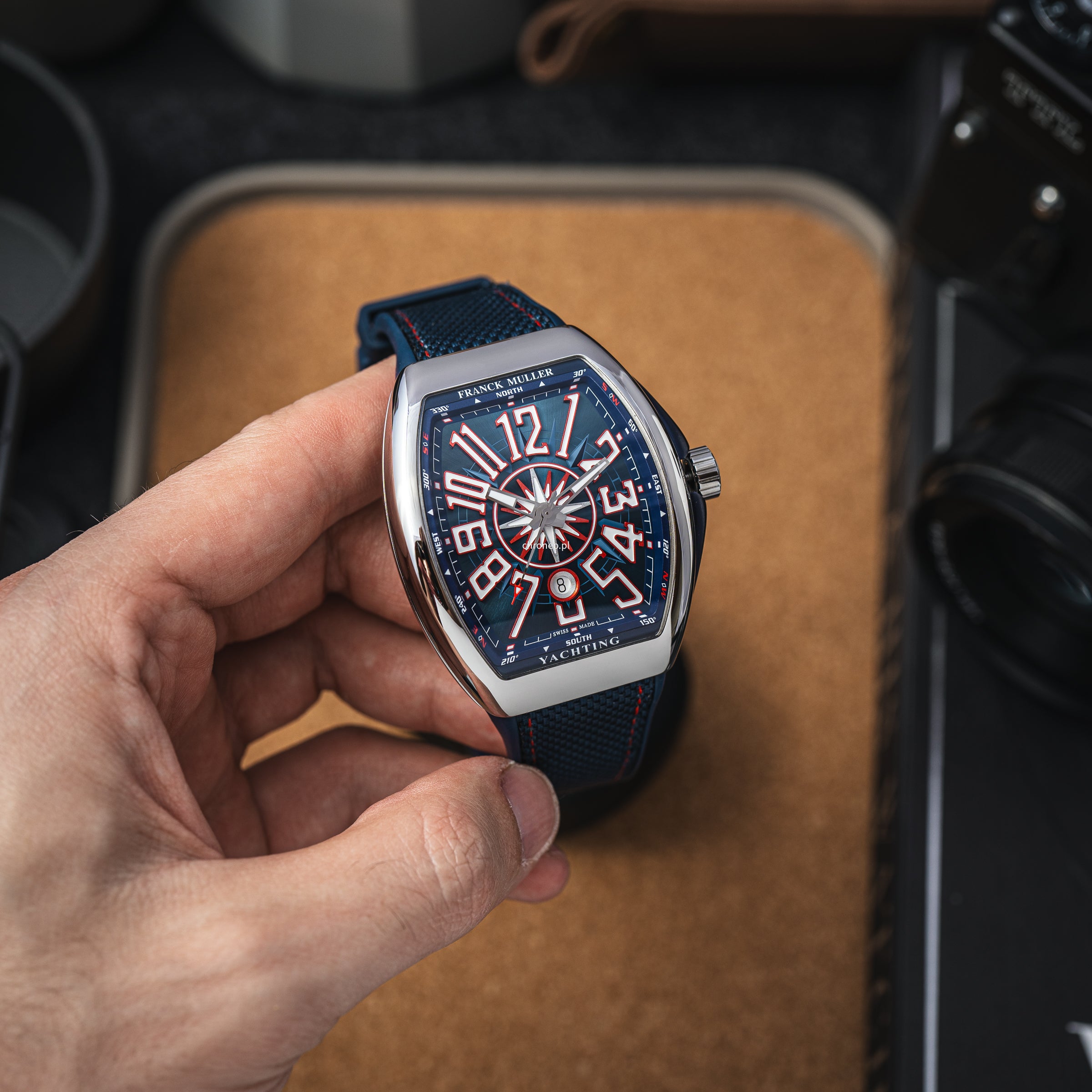 Franck Muller V 45 SC DT AC BL Yachting Vanguard Limited of 66