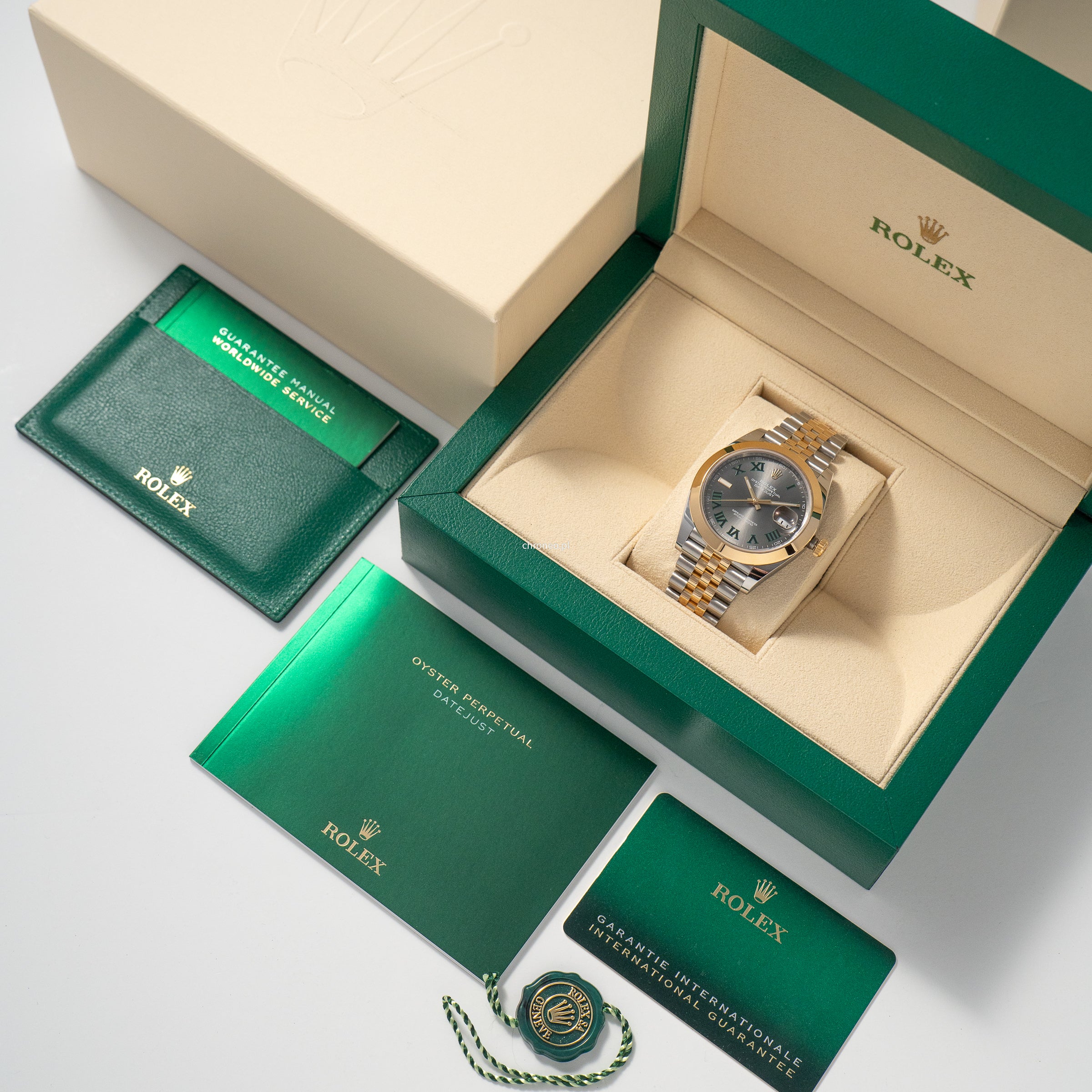 Rolex Datejust 41 Wimbledon ref. 126303