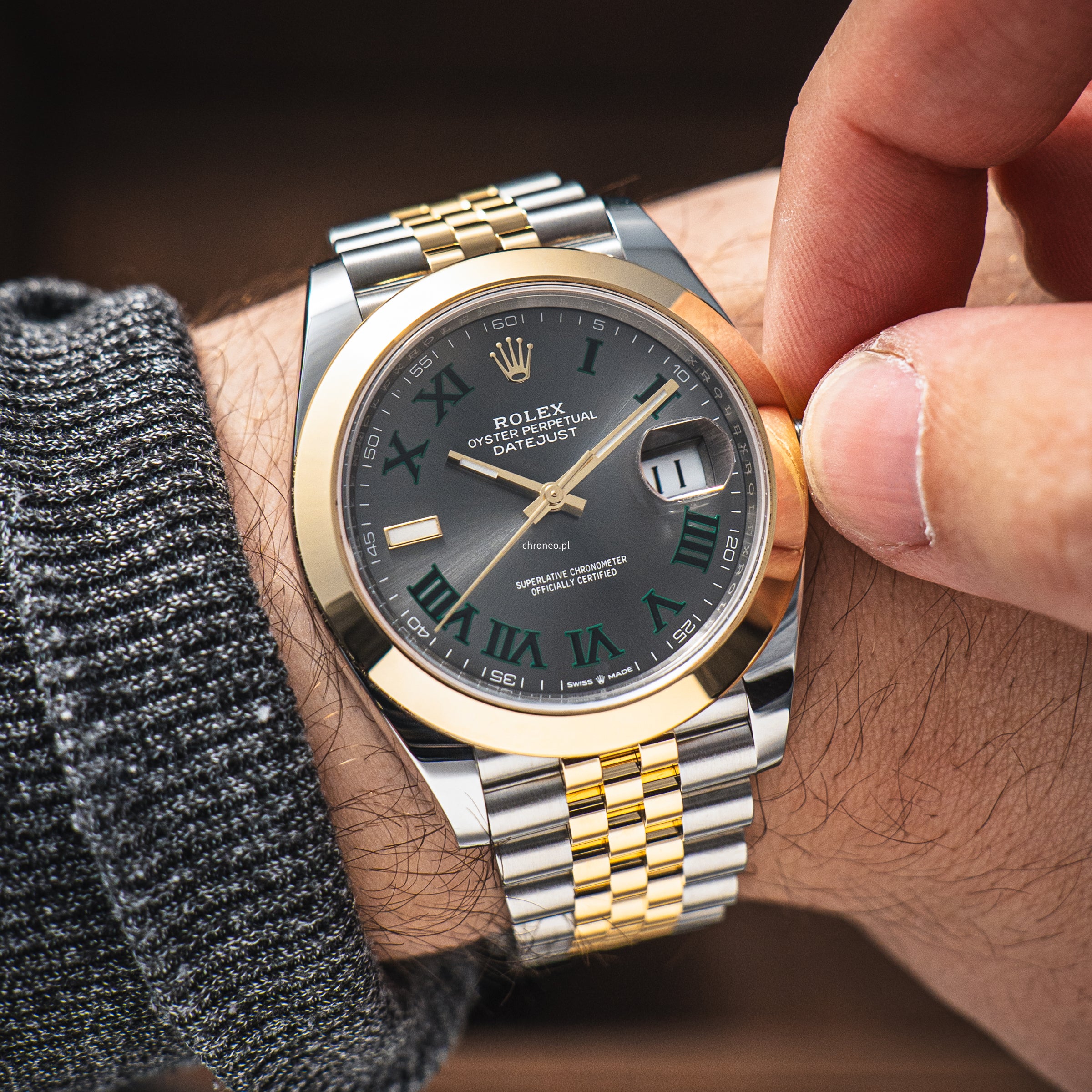 Rolex Datejust 41 Wimbledon ref. 126303