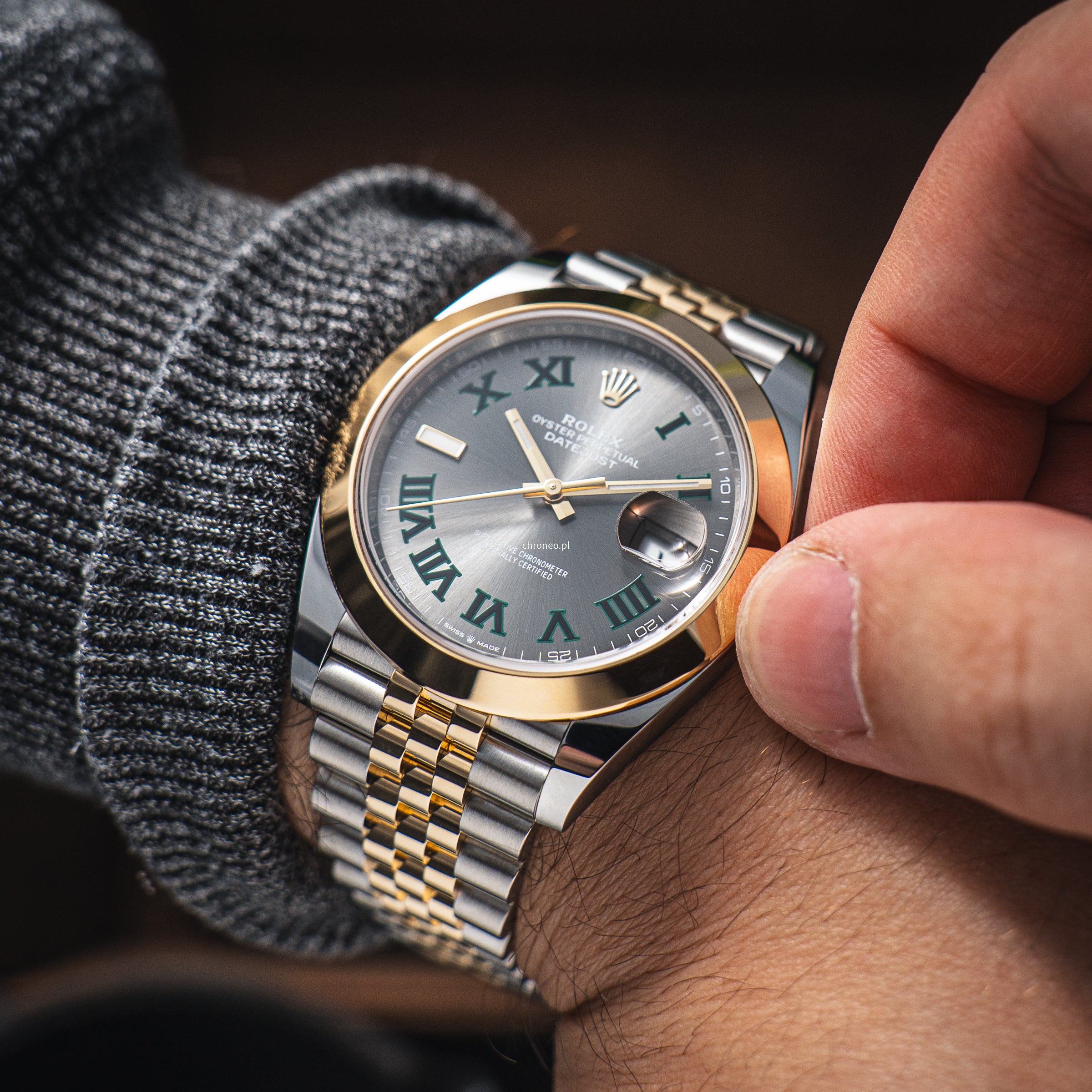 Rolex Datejust 41 Wimbledon ref. 126303
