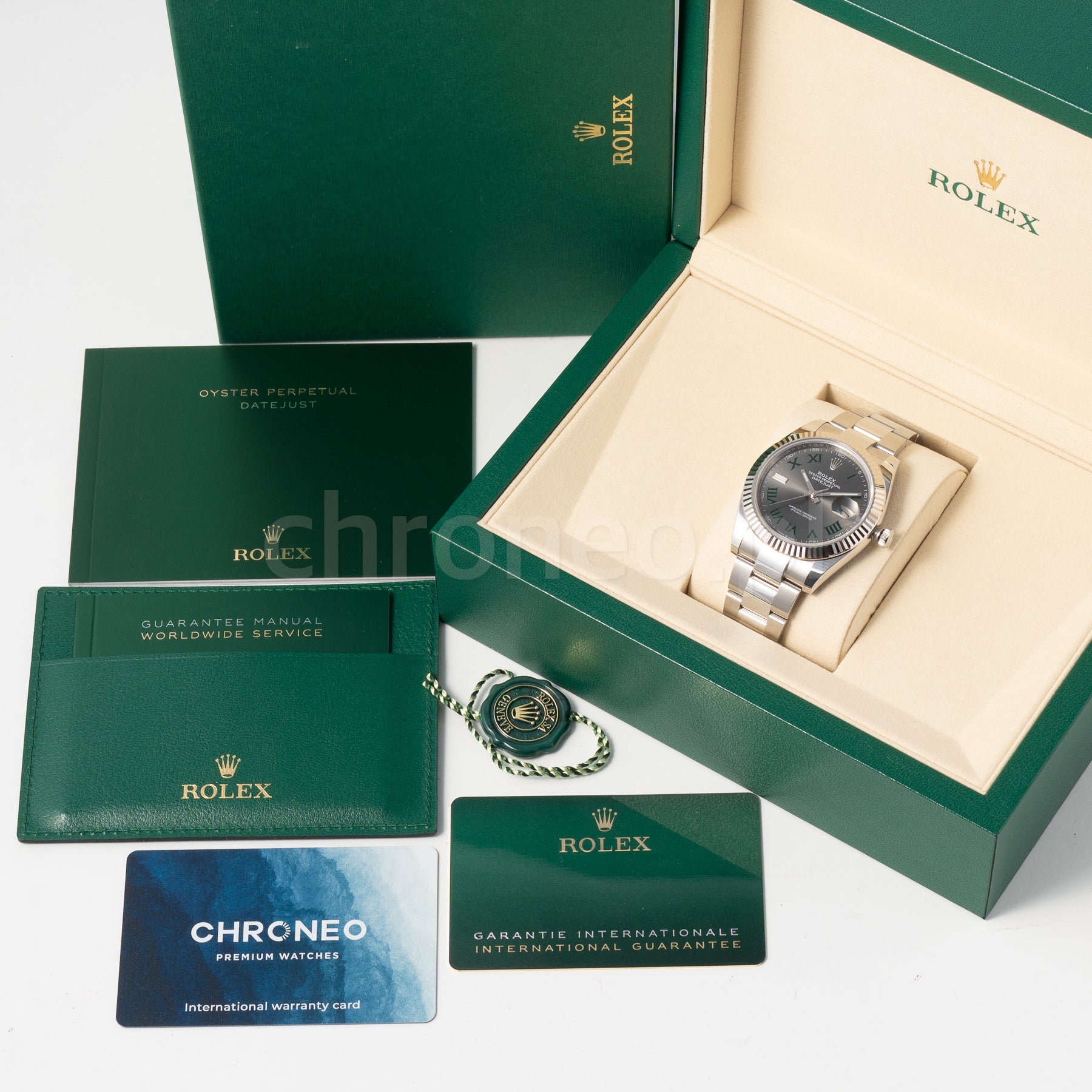 Rolex Datejust 41 126334 Wimbledon