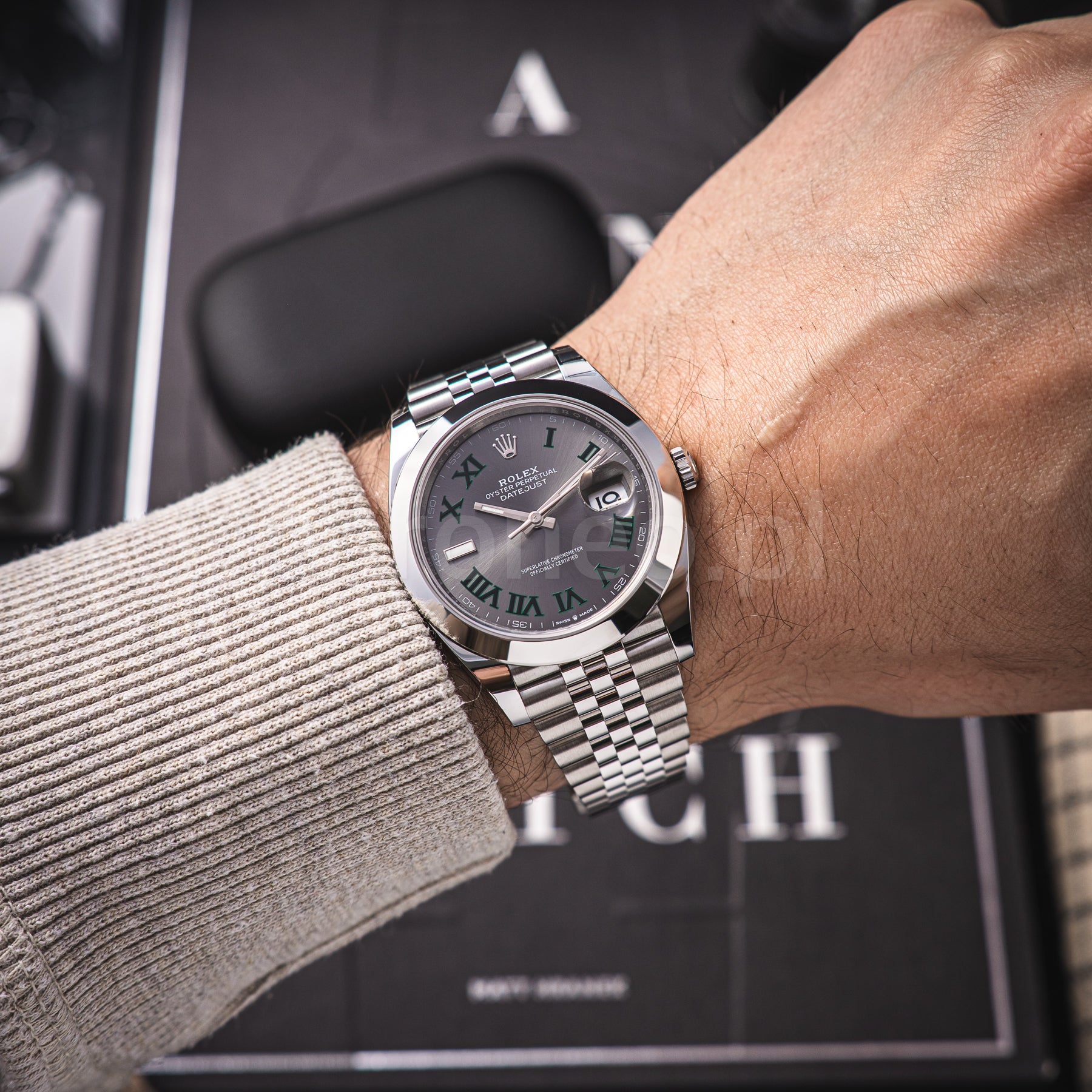 Rolex Datejust 41 126300 Wimbledon
