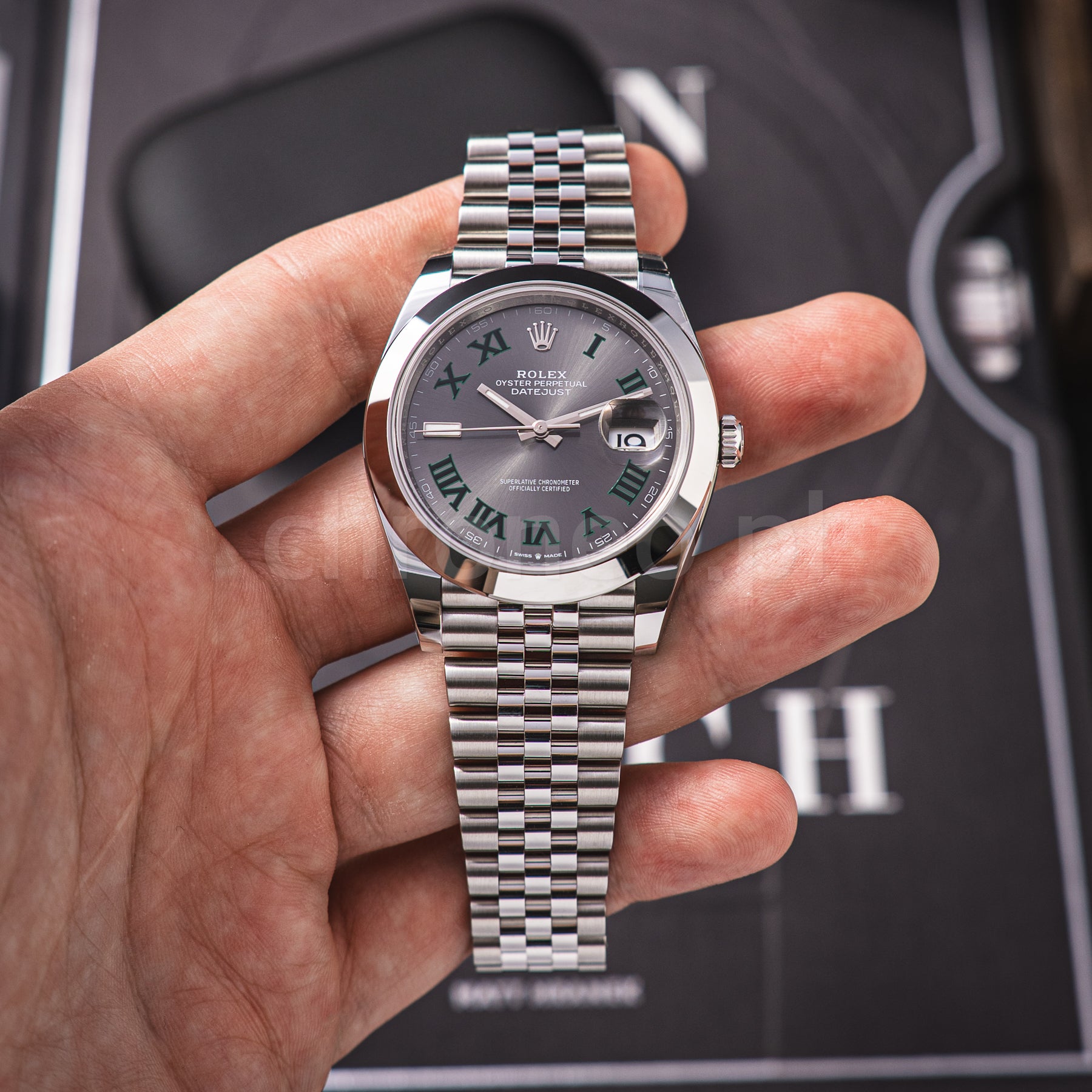 Rolex Datejust 41 126300 Wimbledon