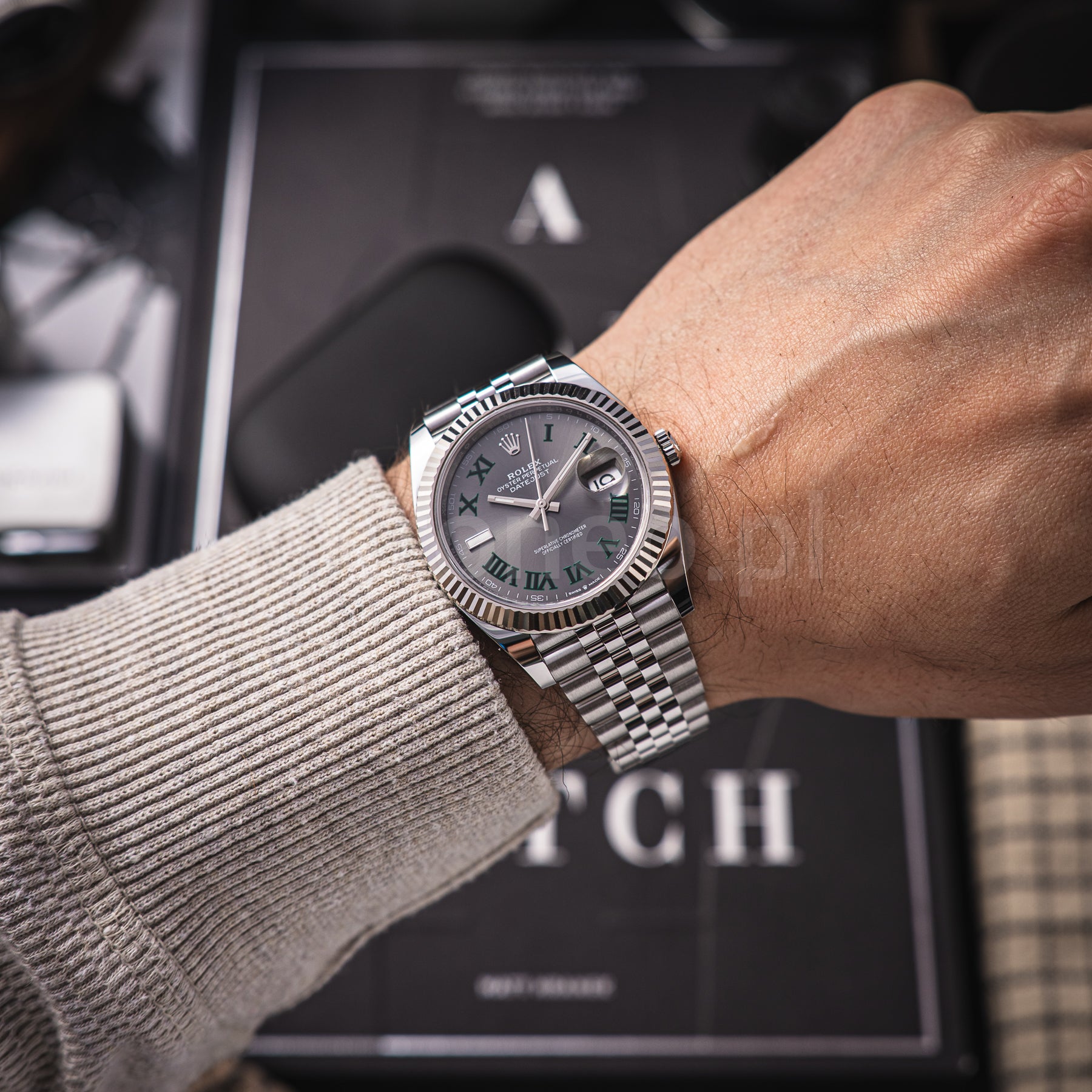 Rolex Datejust 41 126334 Wimbledon