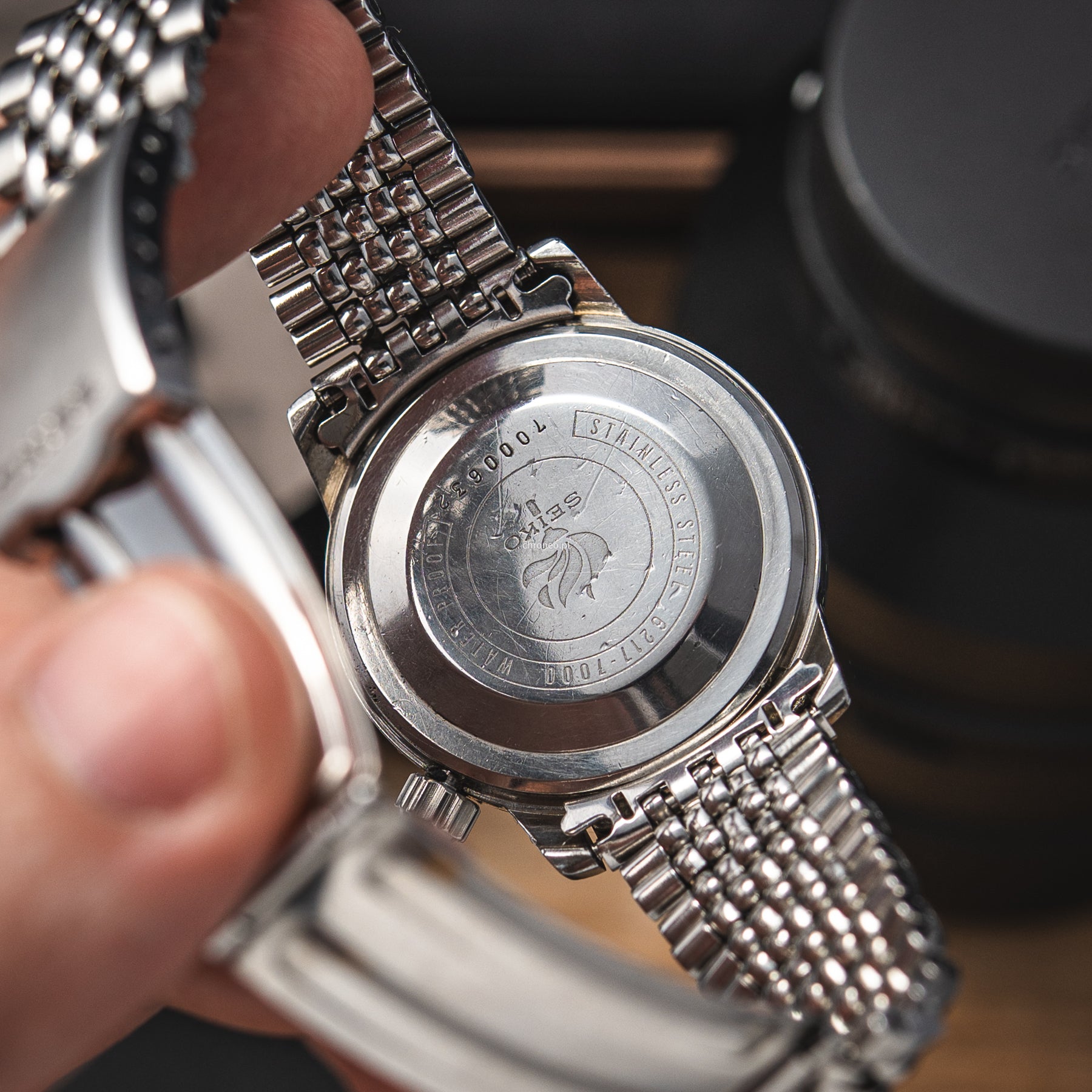 Seiko World Time 37.5 mm ref. 6217-7000