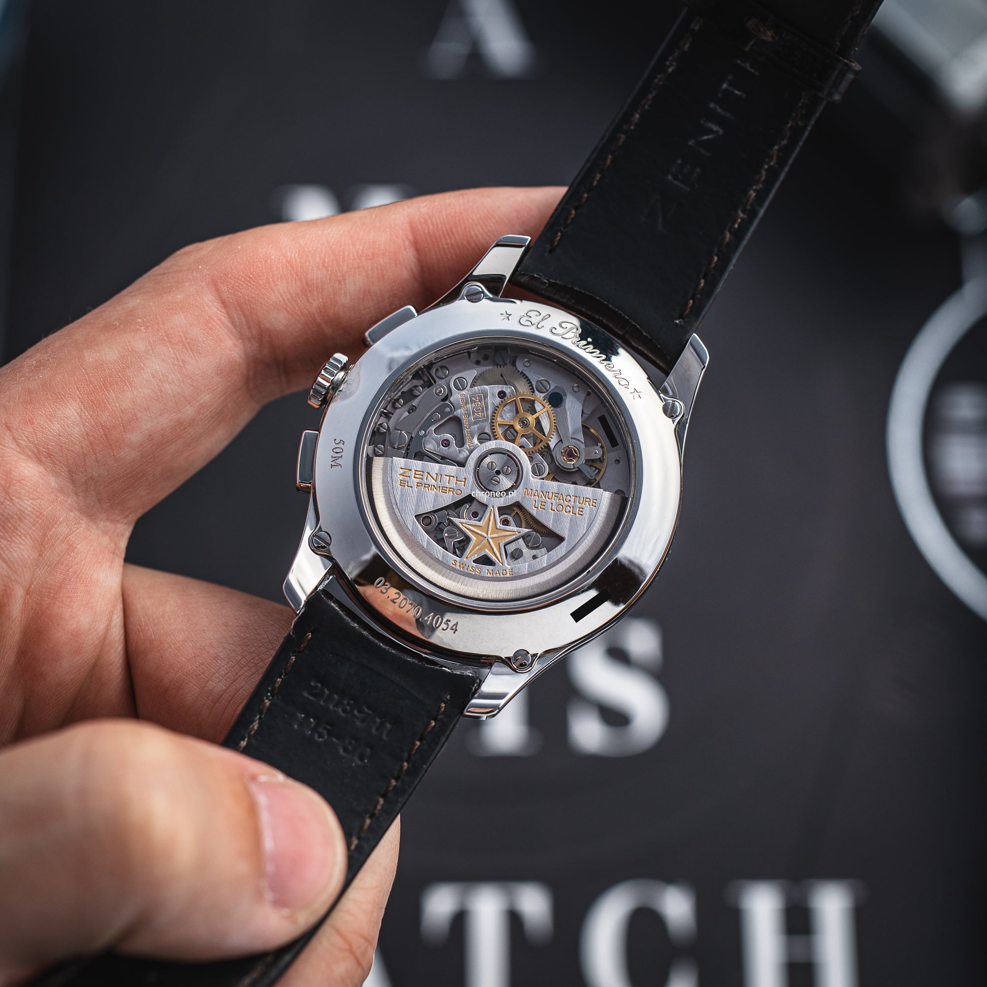 Zenith Winsor Annual Calendar El Primero Captain 42 mm ref. 03.2070.4054/02.C711