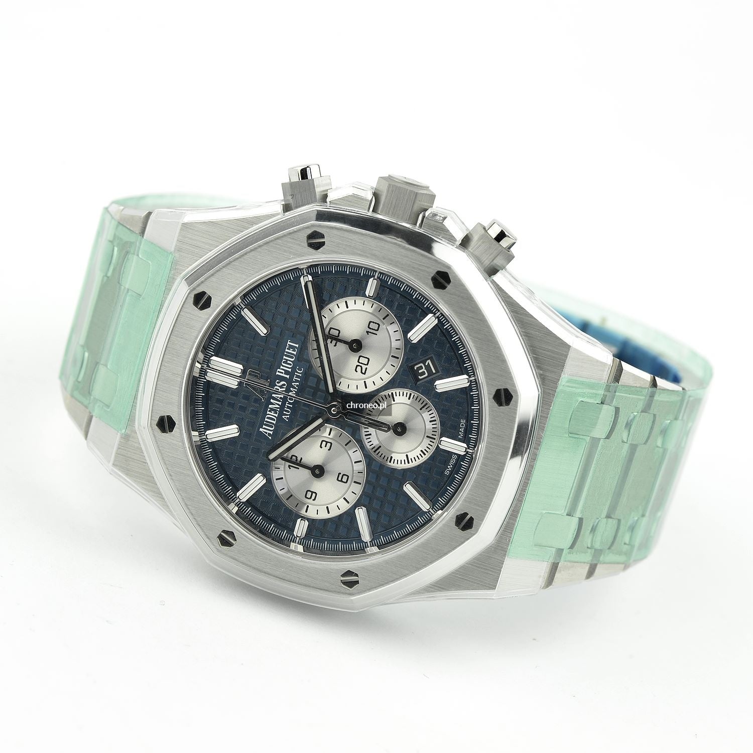 Audemars Piguet Royal Oak Chronograph with blue dial