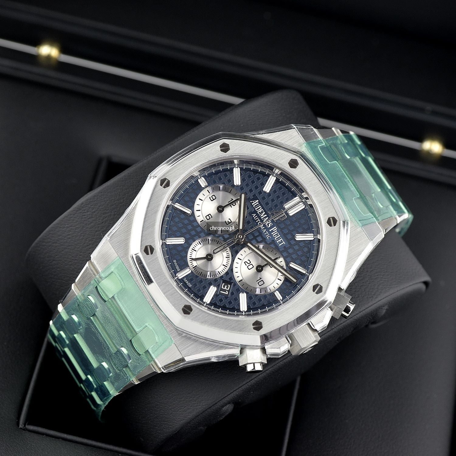 Audemars Piguet Royal Oak Chronograph with blue dial