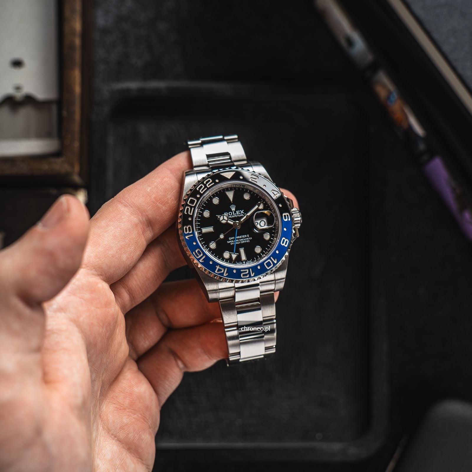 Rolex GMT-Master II "Batman" ref. 126710BLNR, 2023 rok