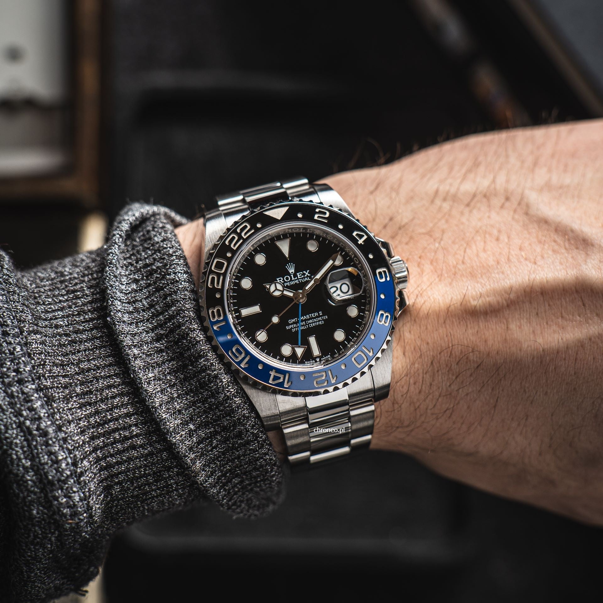 Rolex GMT-Master II "Batman" ref. 126710BLNR, 2023 rok