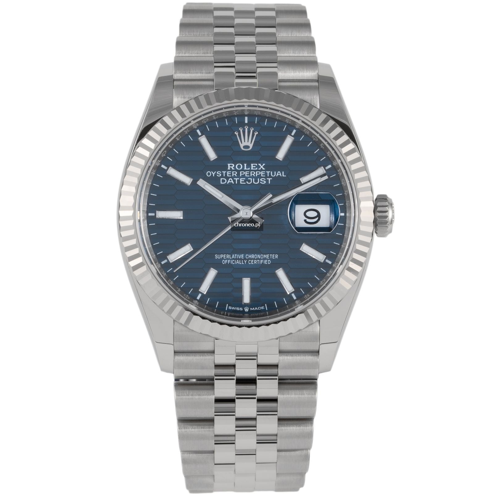 Rolex Datejust 36 "Blue Motif" ref. 126234