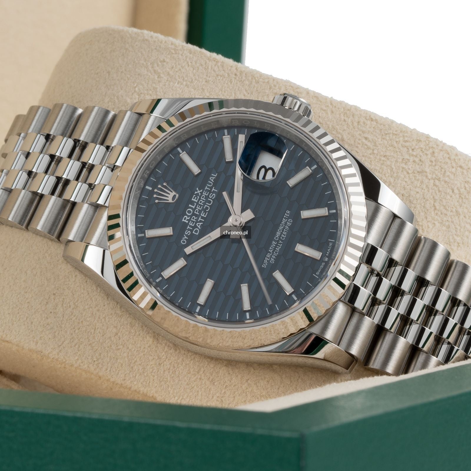 Rolex Datejust 36 "Blue Motif" ref. 126234
