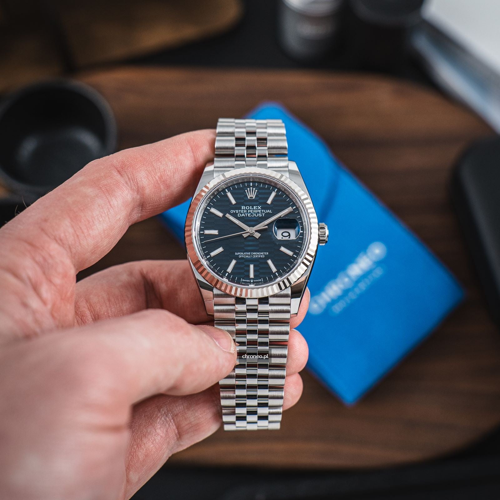 Rolex Datejust 36 "Blue Motif" ref. 126234