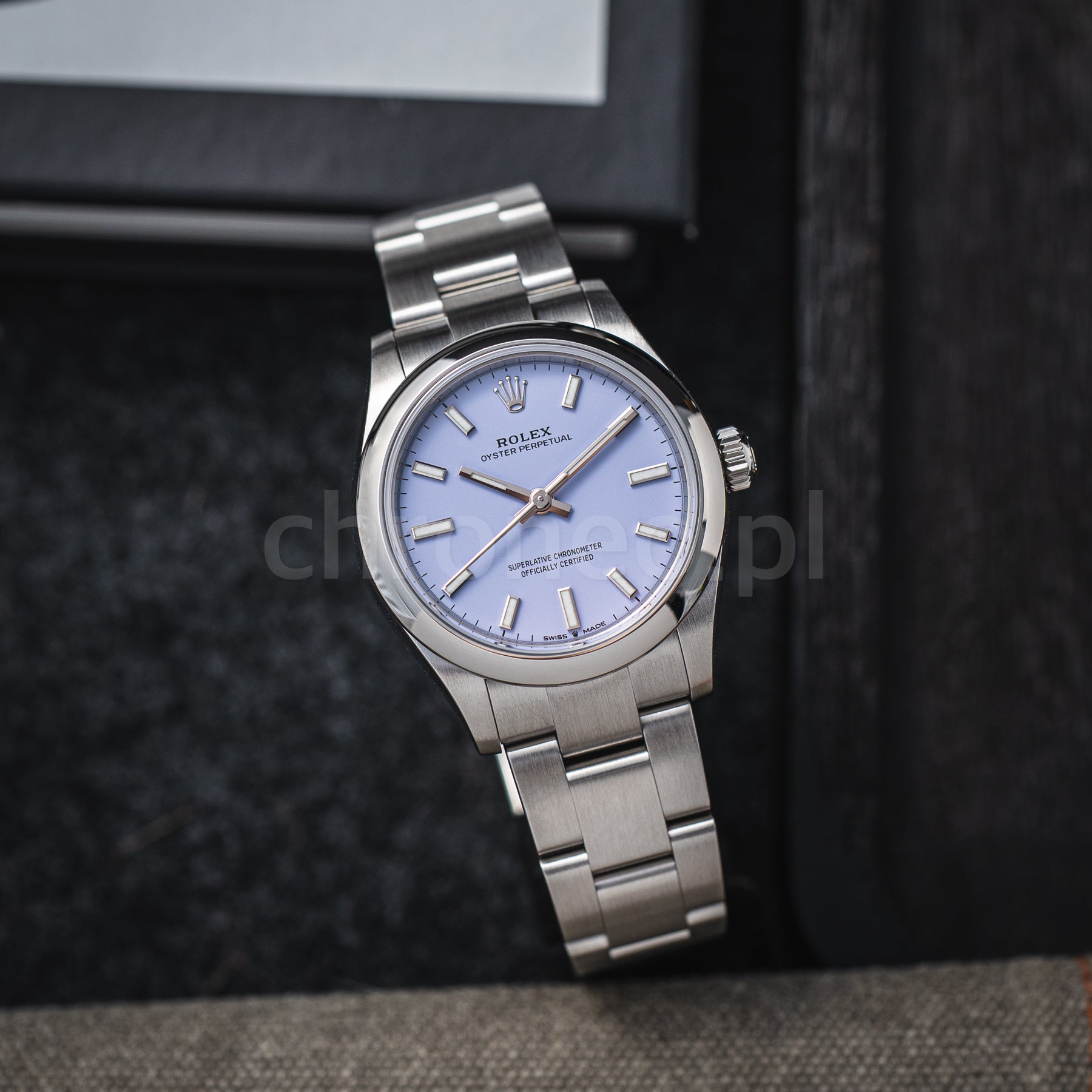 Rolex Oyster Perpetual 31 mm ref. 277200 Lawenda Nowy
