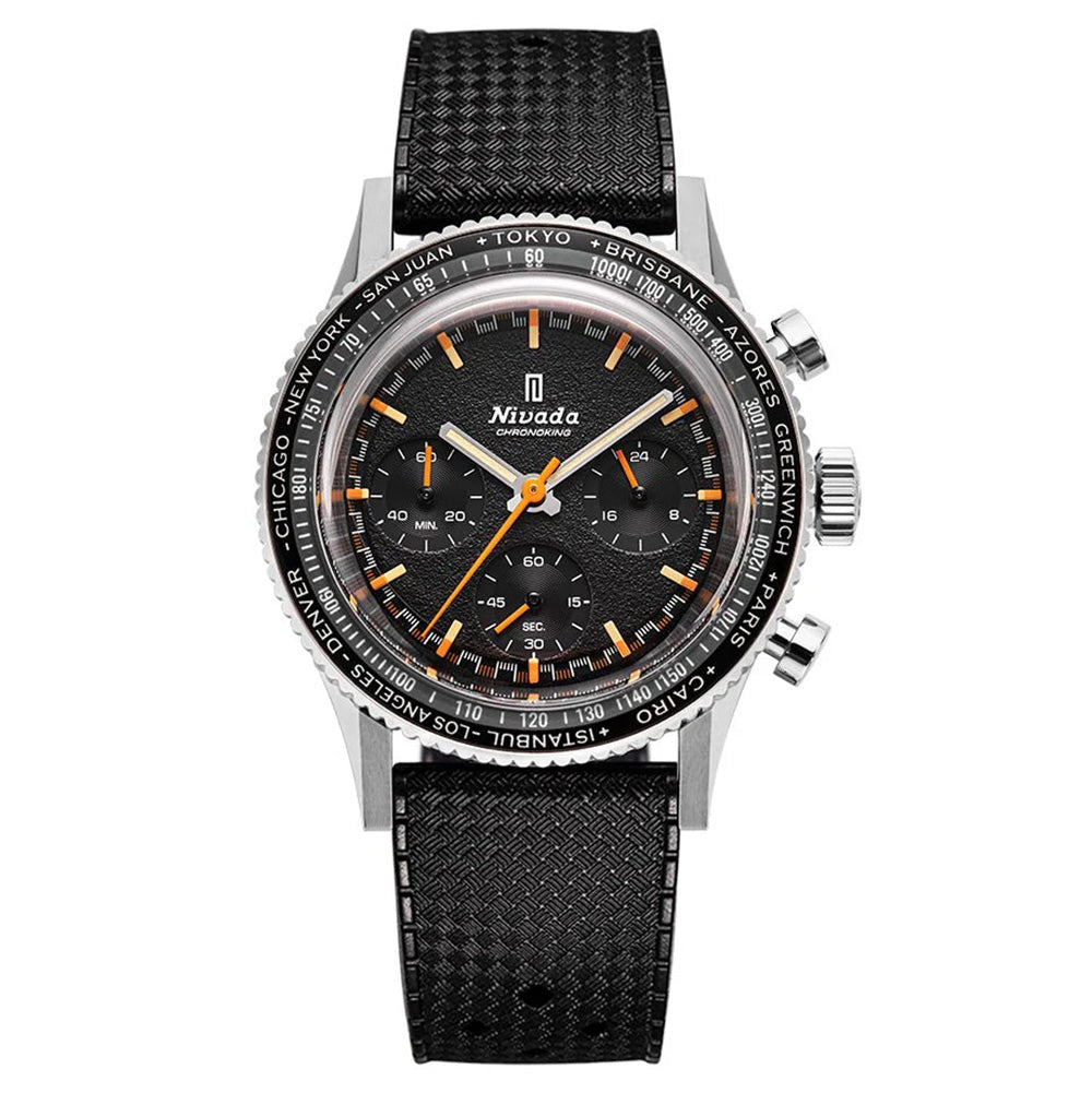 Nivada Grenchen Chronoking Mecaquartz 87042Q01 (wymienne bezele)
