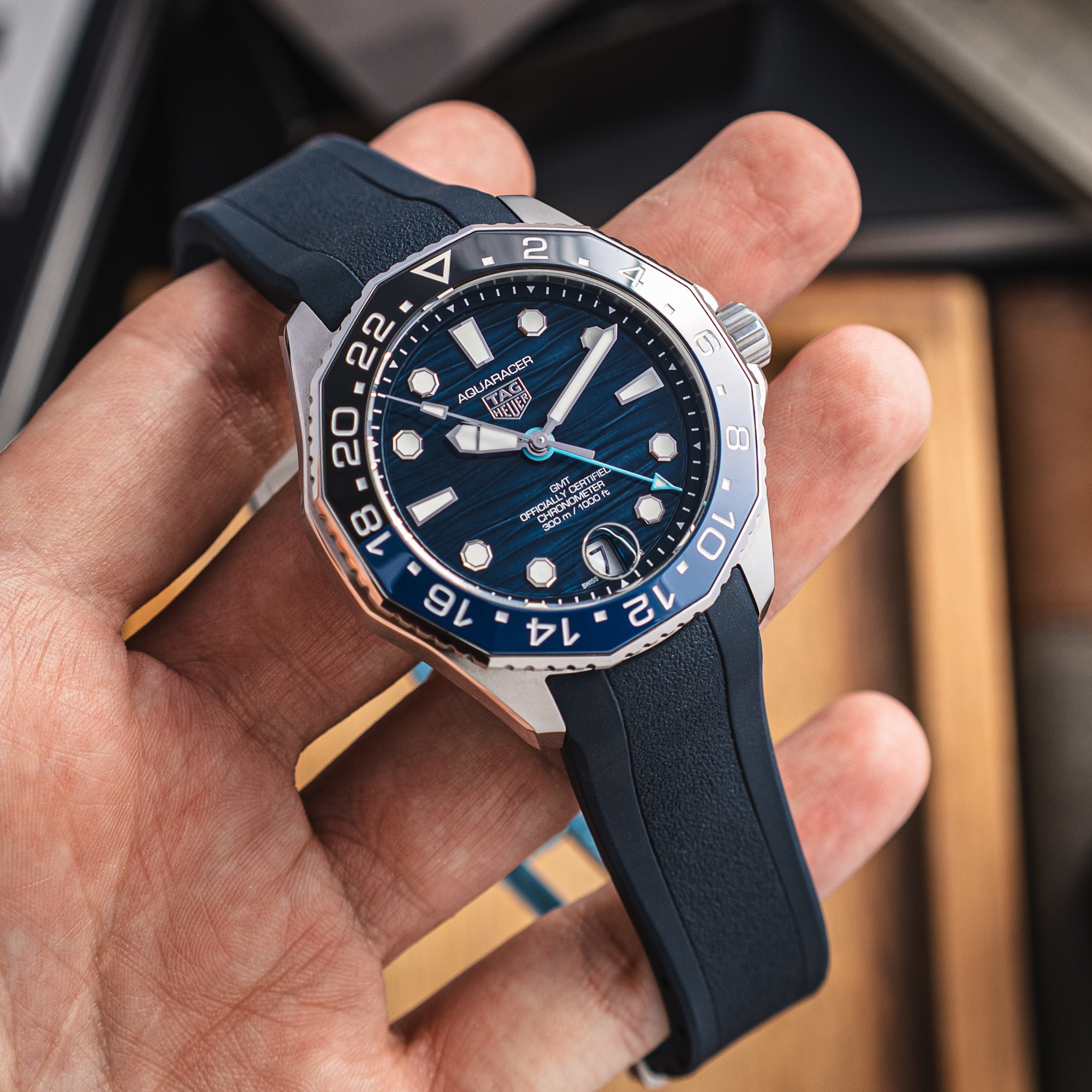 TAG Heuer Aquaracer Professional 300 Gmt 42 mm ref. WBP5114.FT6259