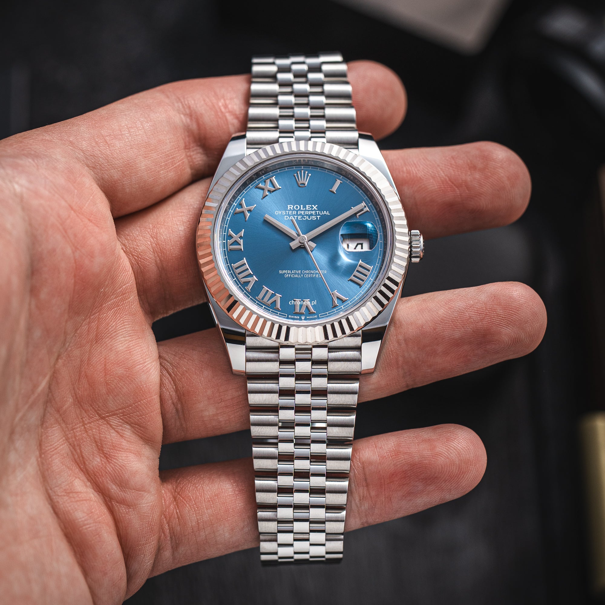 
Rolex Datejust 41mm ref. 126334 Azzurro