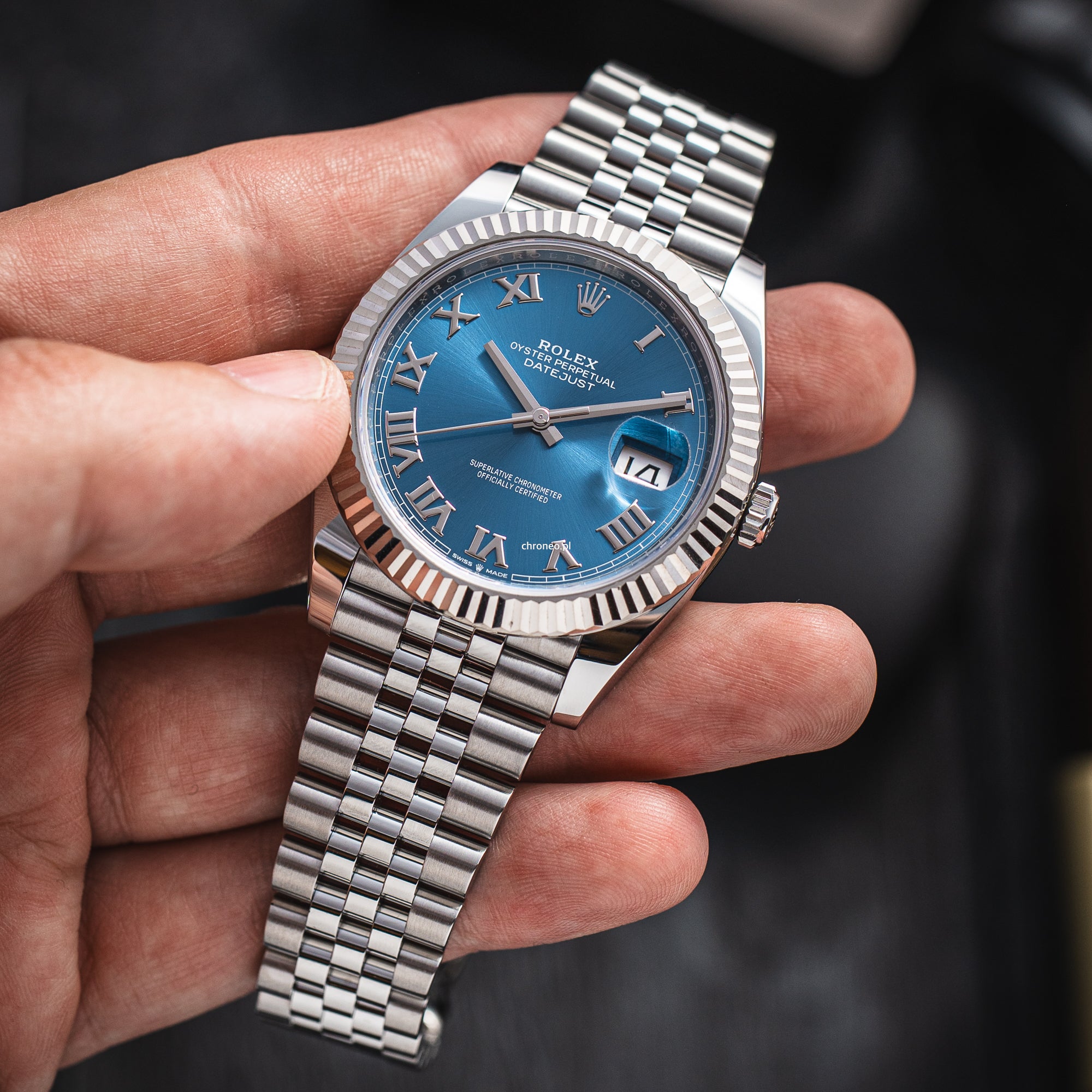
Rolex Datejust 41mm ref. 126334 Azzurro