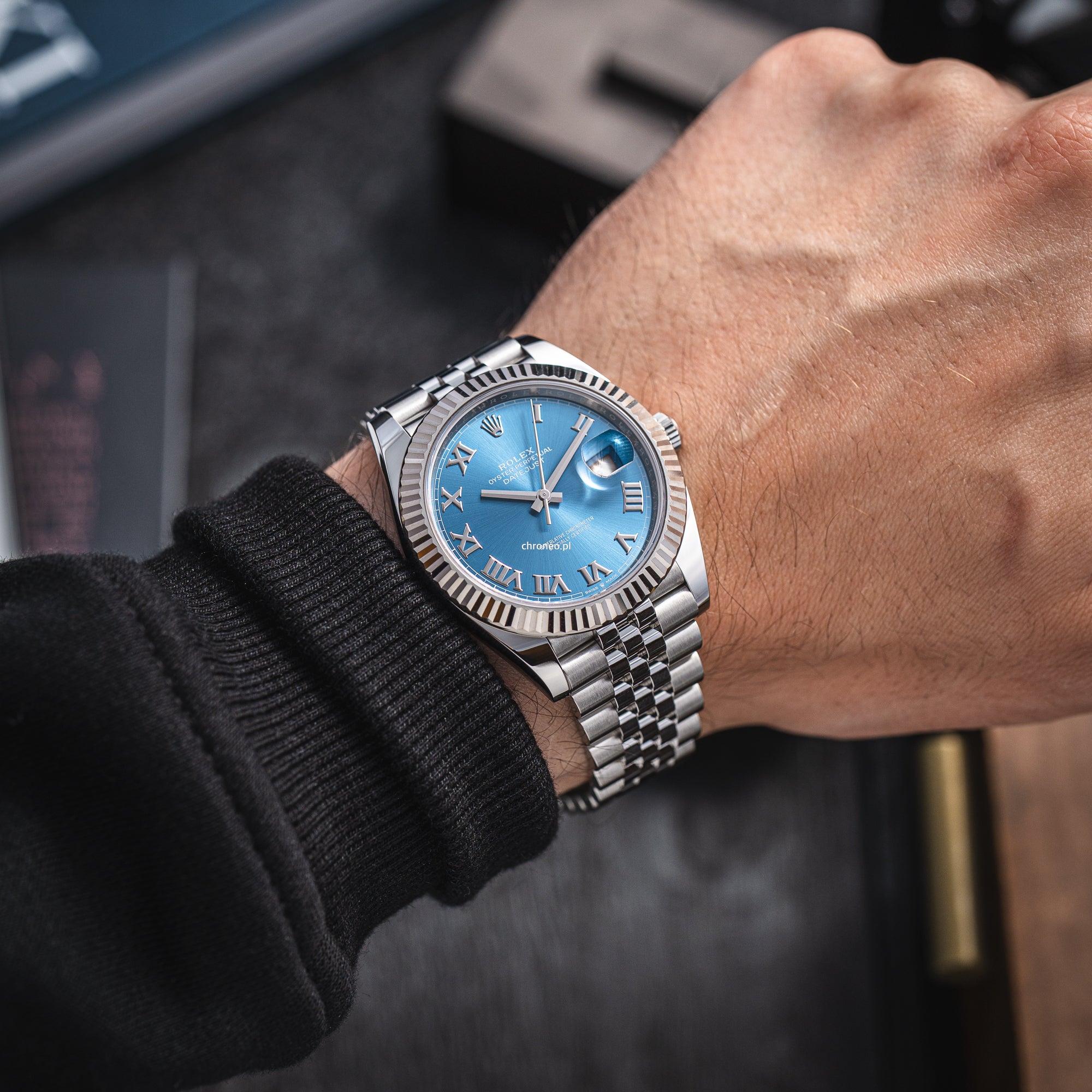 
Rolex Datejust 41mm ref. 126334 Azzurro