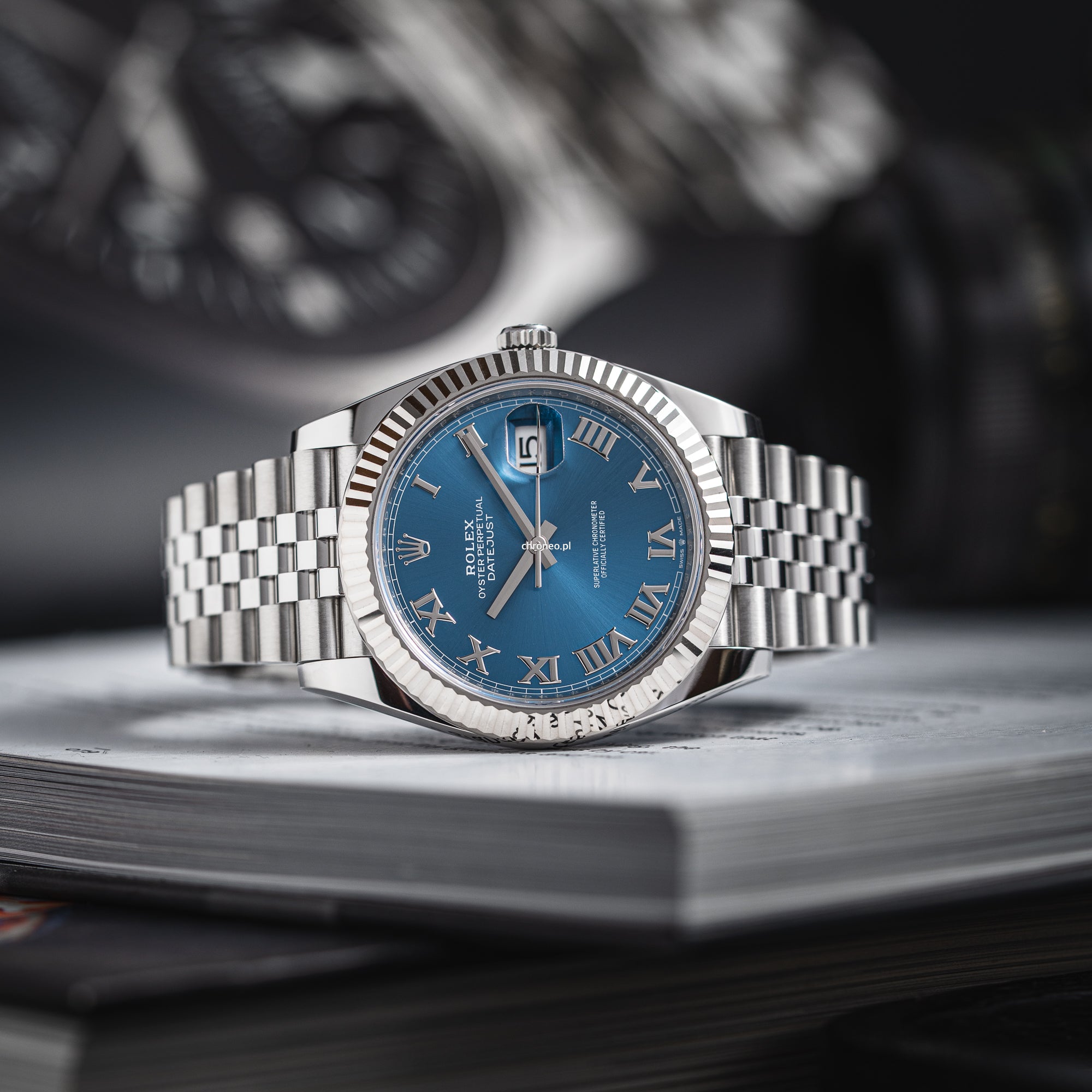 
Rolex Datejust 41mm ref. 126334 Azzurro