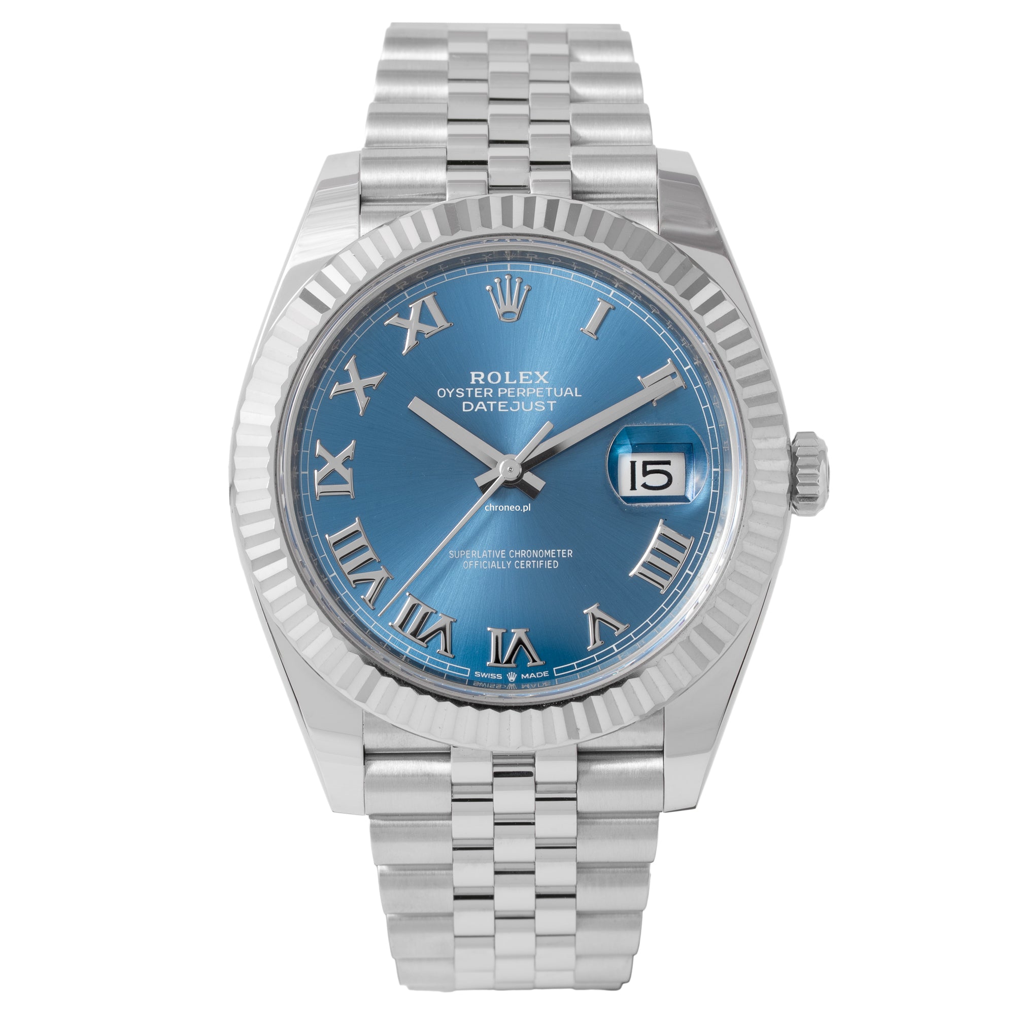
Rolex Datejust 41mm ref. 126334 Azzurro