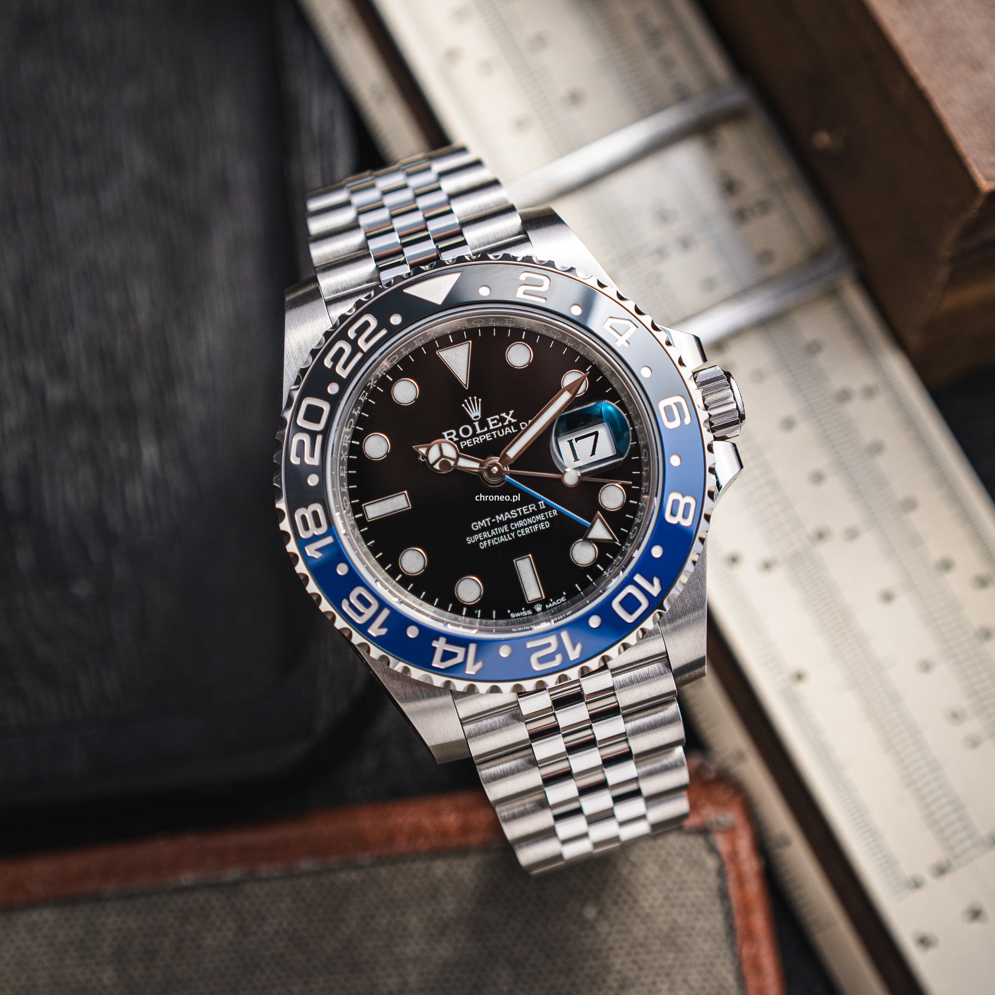 Rolex GMT-Master II 40mm 126710BLNR full set BATMAN