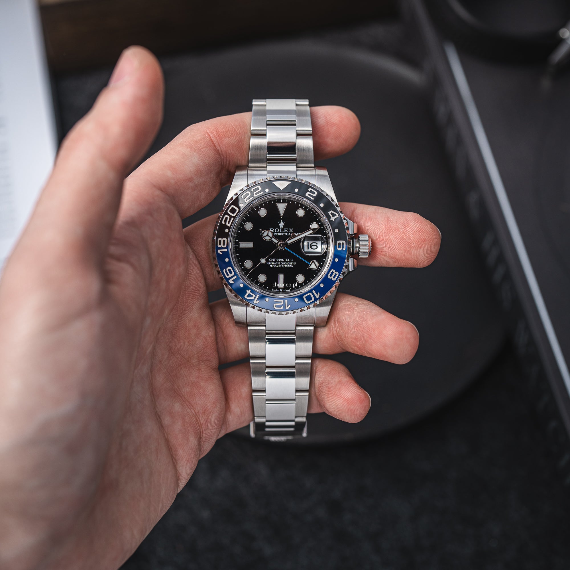 Rolex GMT-Master II 40mm 126710BLNR full set BATMAN