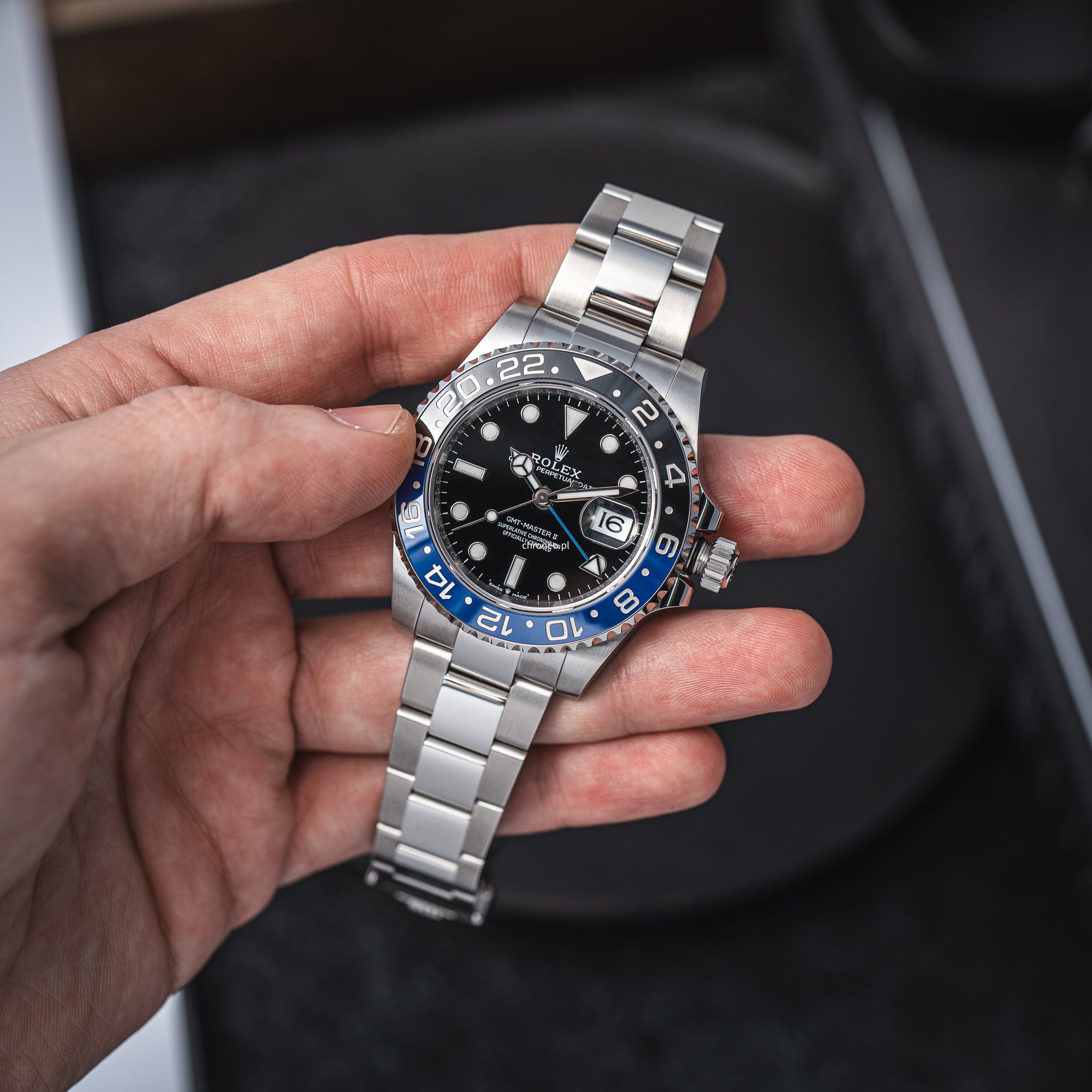 Rolex GMT-Master II 40mm 126710BLNR full set BATMAN