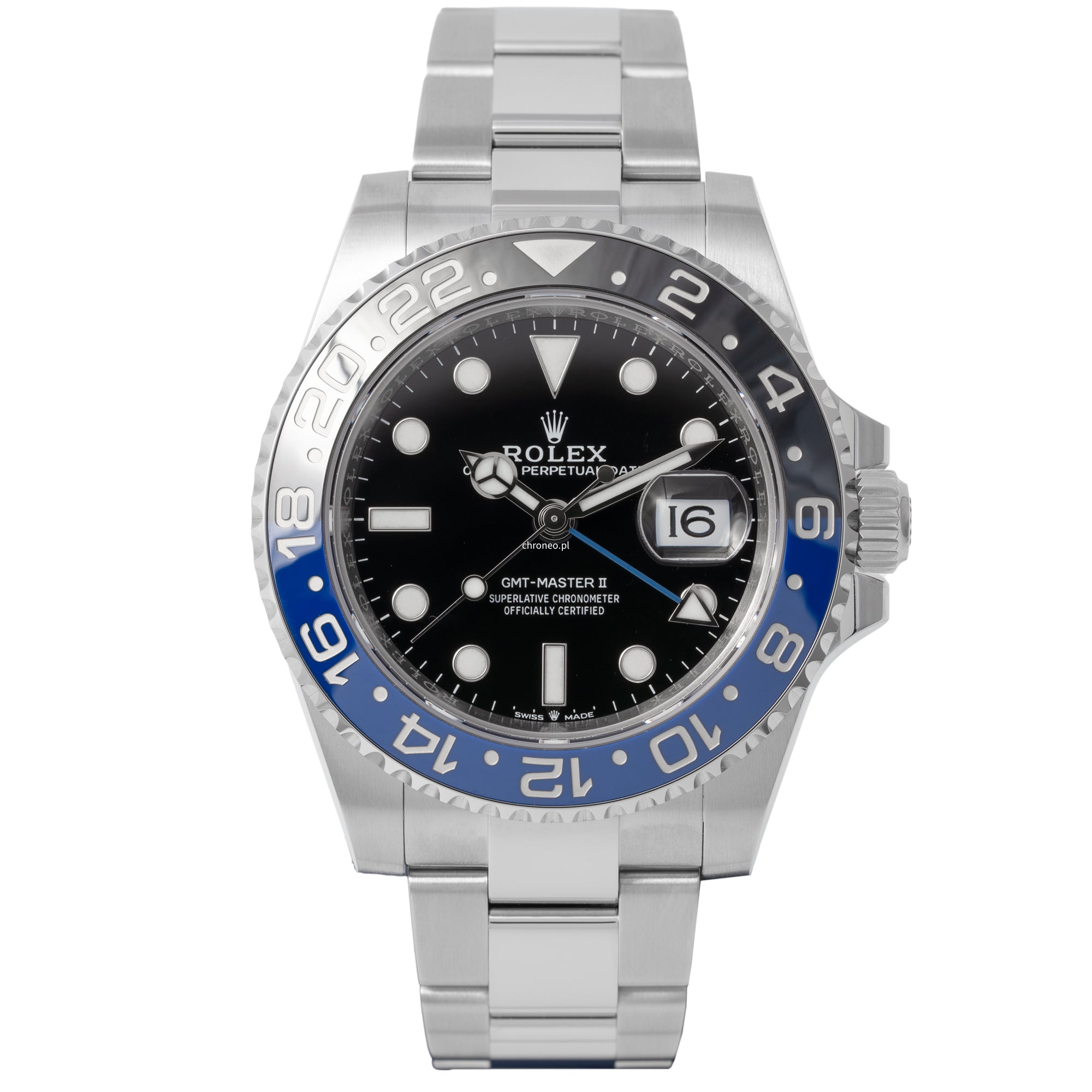 Rolex GMT-Master II 40mm 126710BLNR full set BATMAN