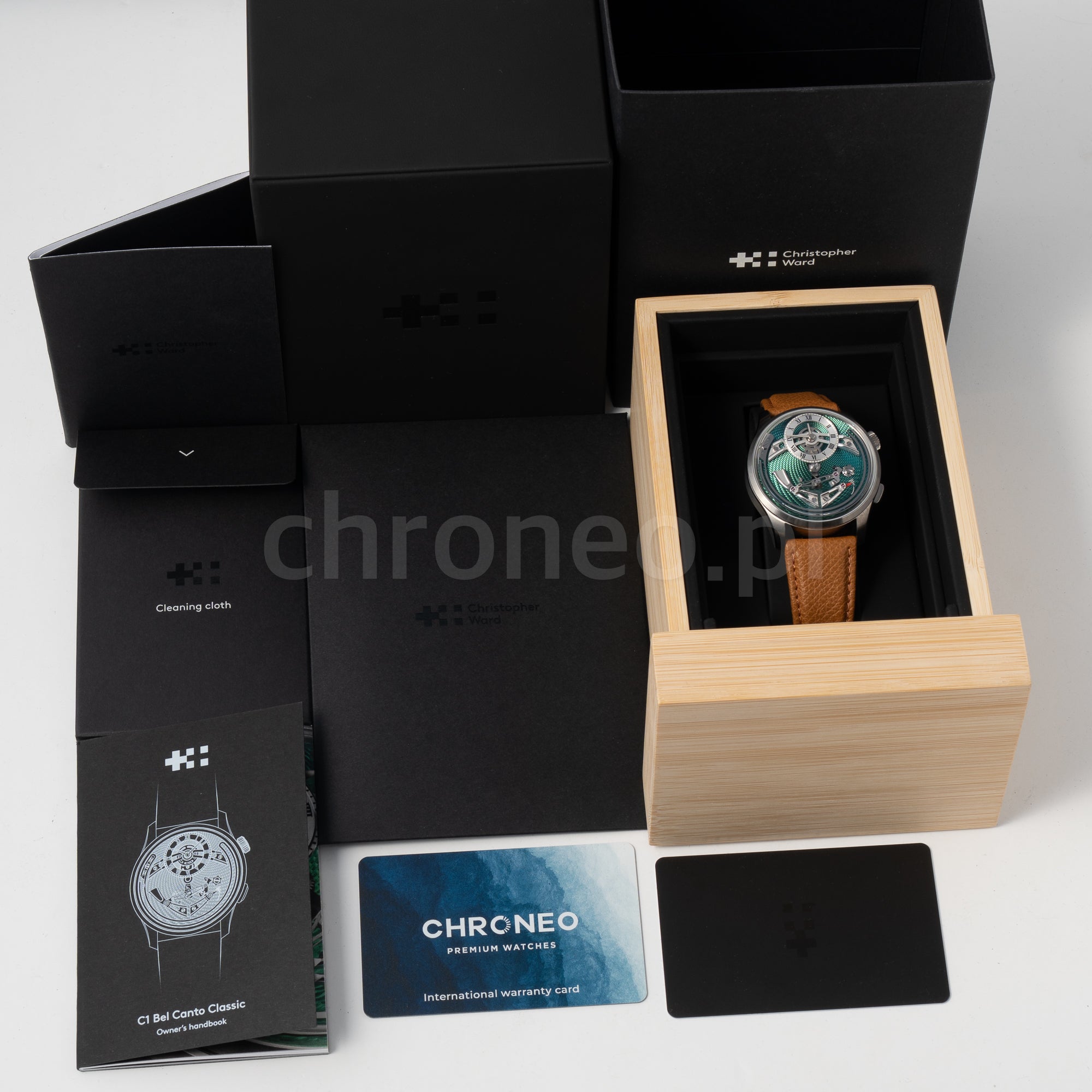 Christopher Ward C1 Bel Canto Classic ref. C01-41APT3-T00V0