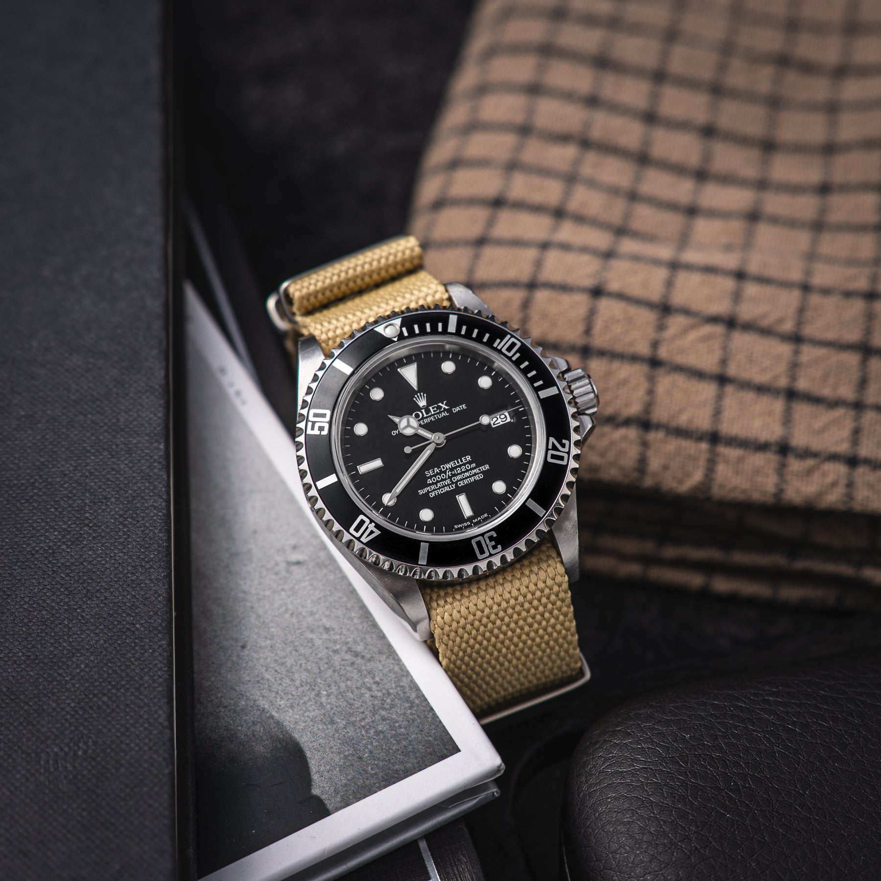 NATO organiczny Khaki