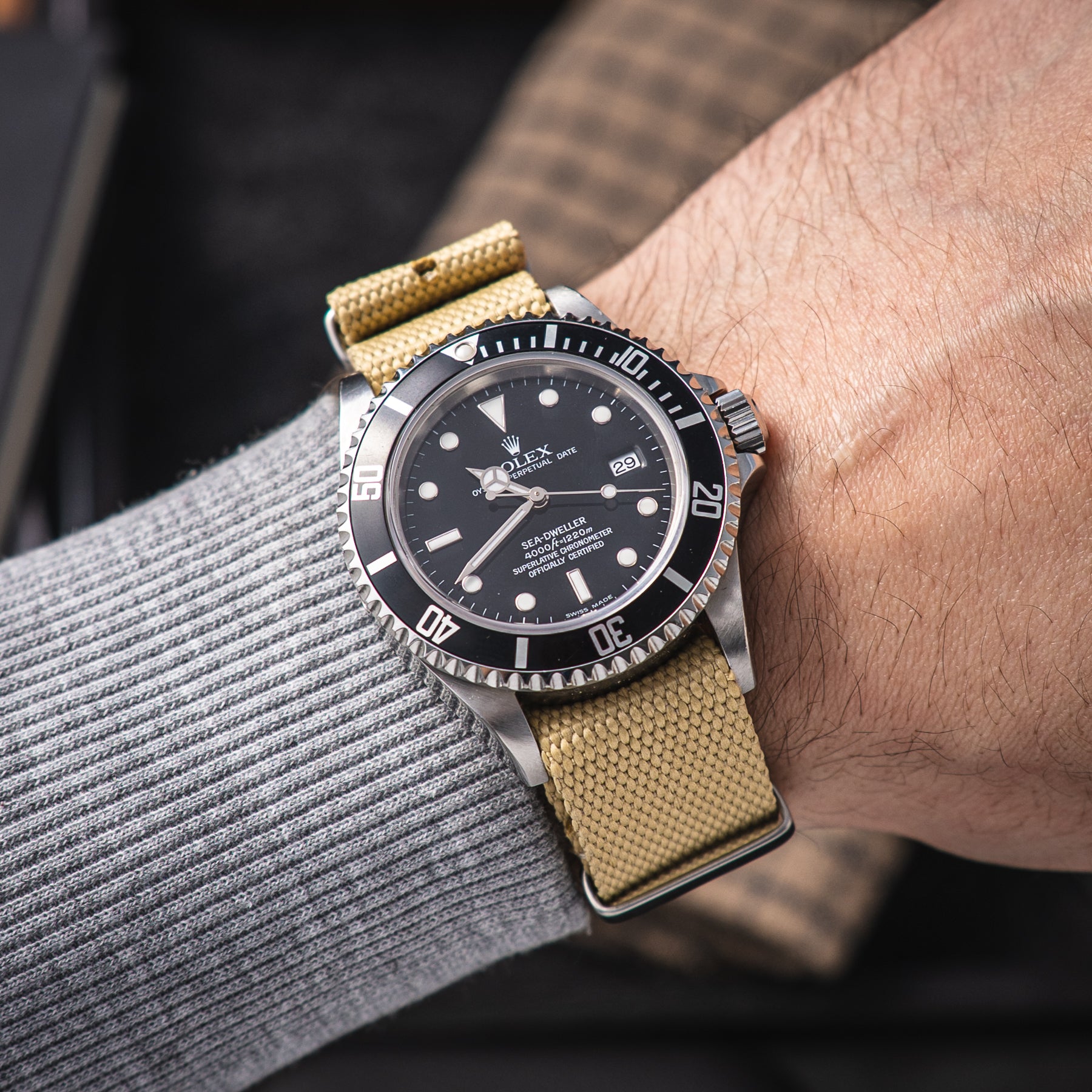 NATO organiczny Khaki
