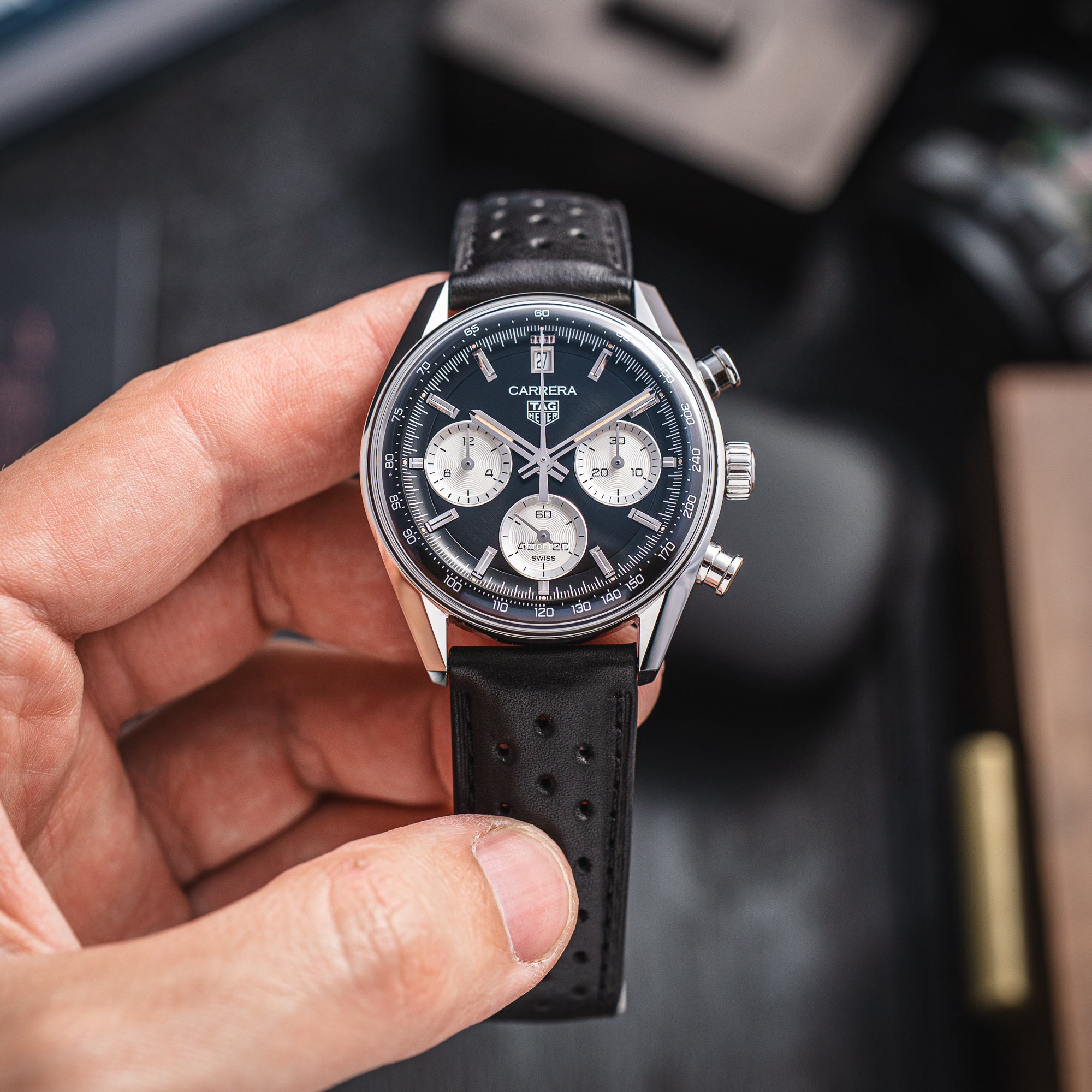 TAG Heuer Carrera Chronograph 39 mm ref. CBS2210.FC6534
