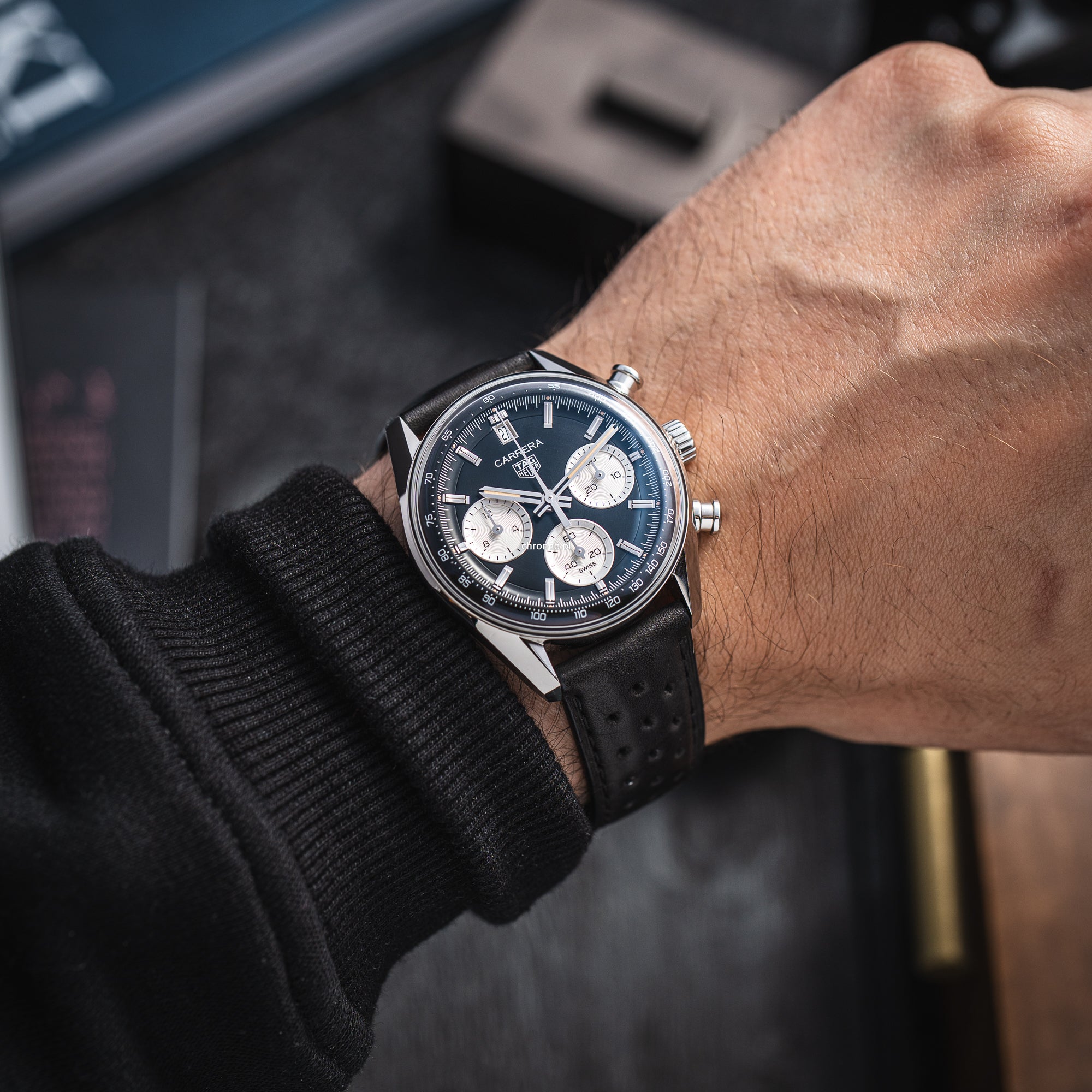 TAG Heuer Carrera Chronograph 39 mm ref. CBS2210.FC6534