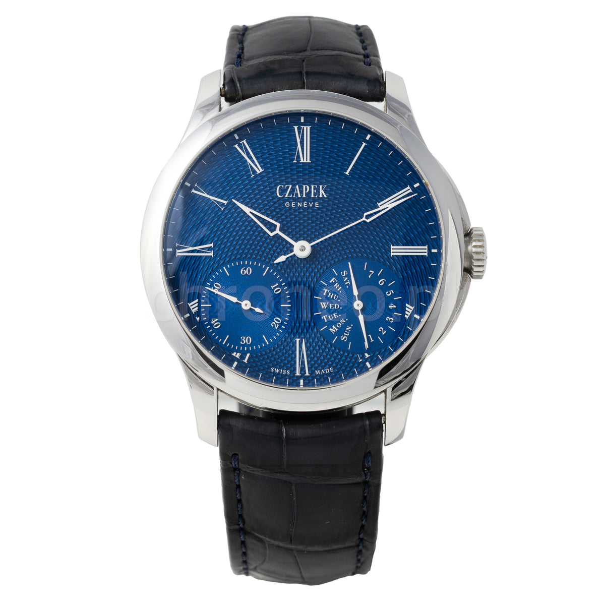 Czapek Quai des Bergues Sapphire Blue L