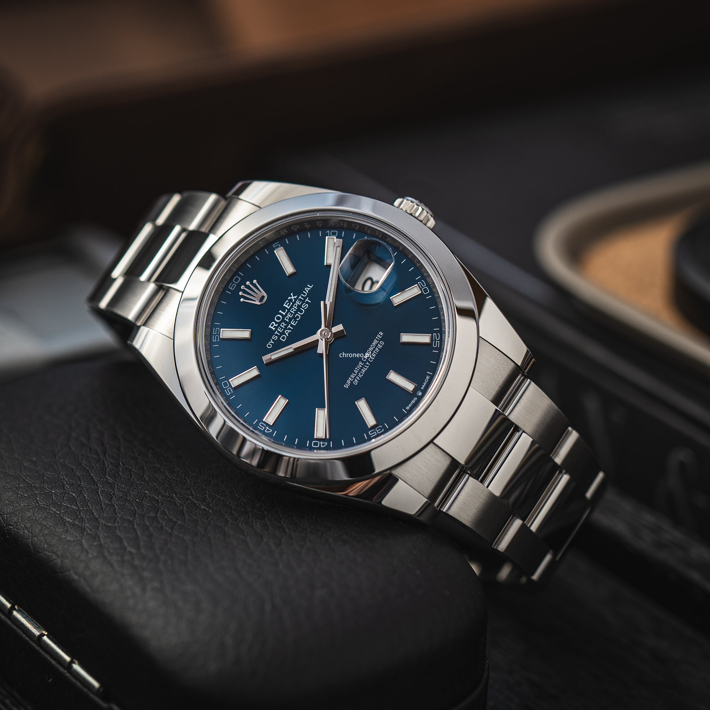 Rolex Datejust 41 mm ref. 126300 blue dial