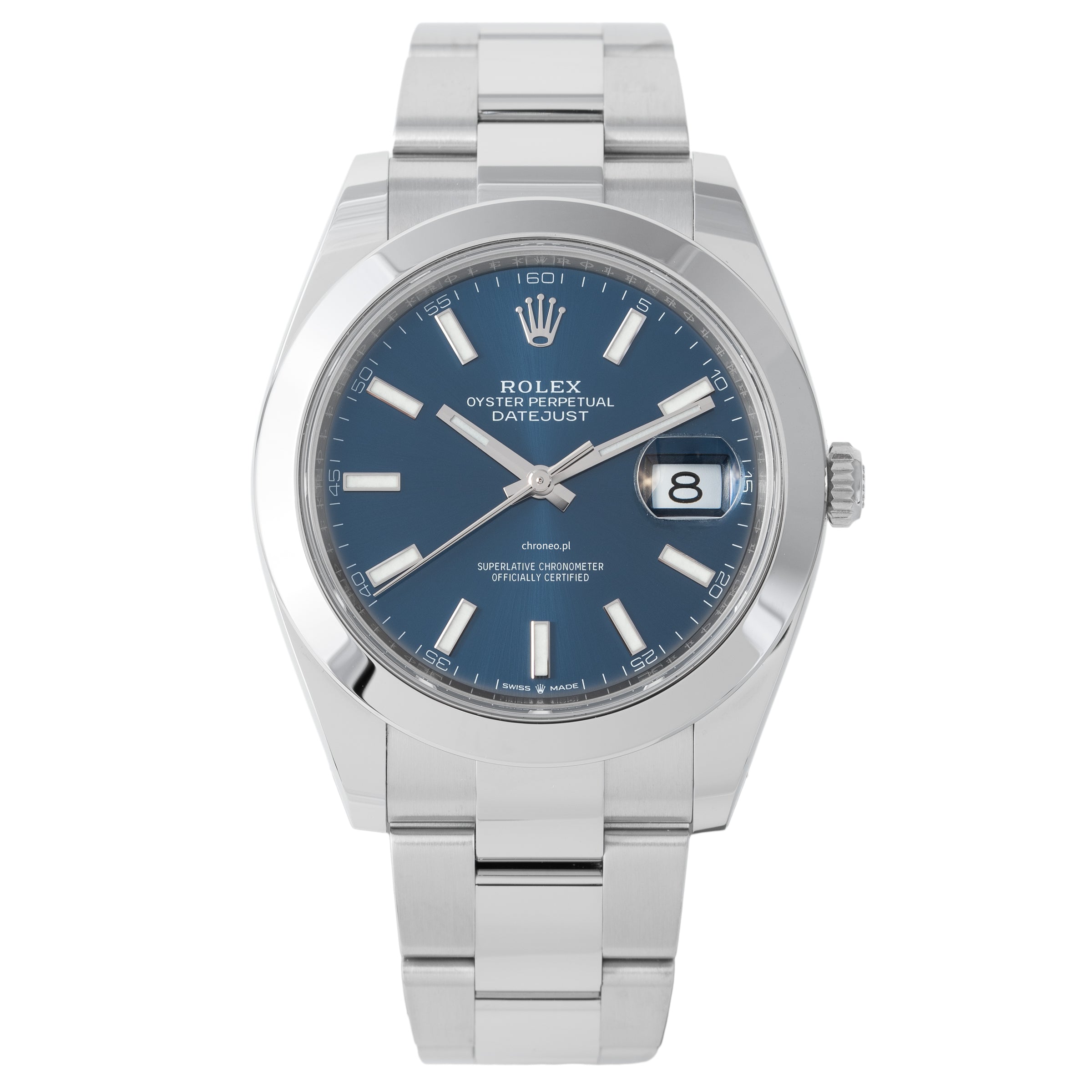 Rolex Datejust 41 mm ref. 126300 blue dial