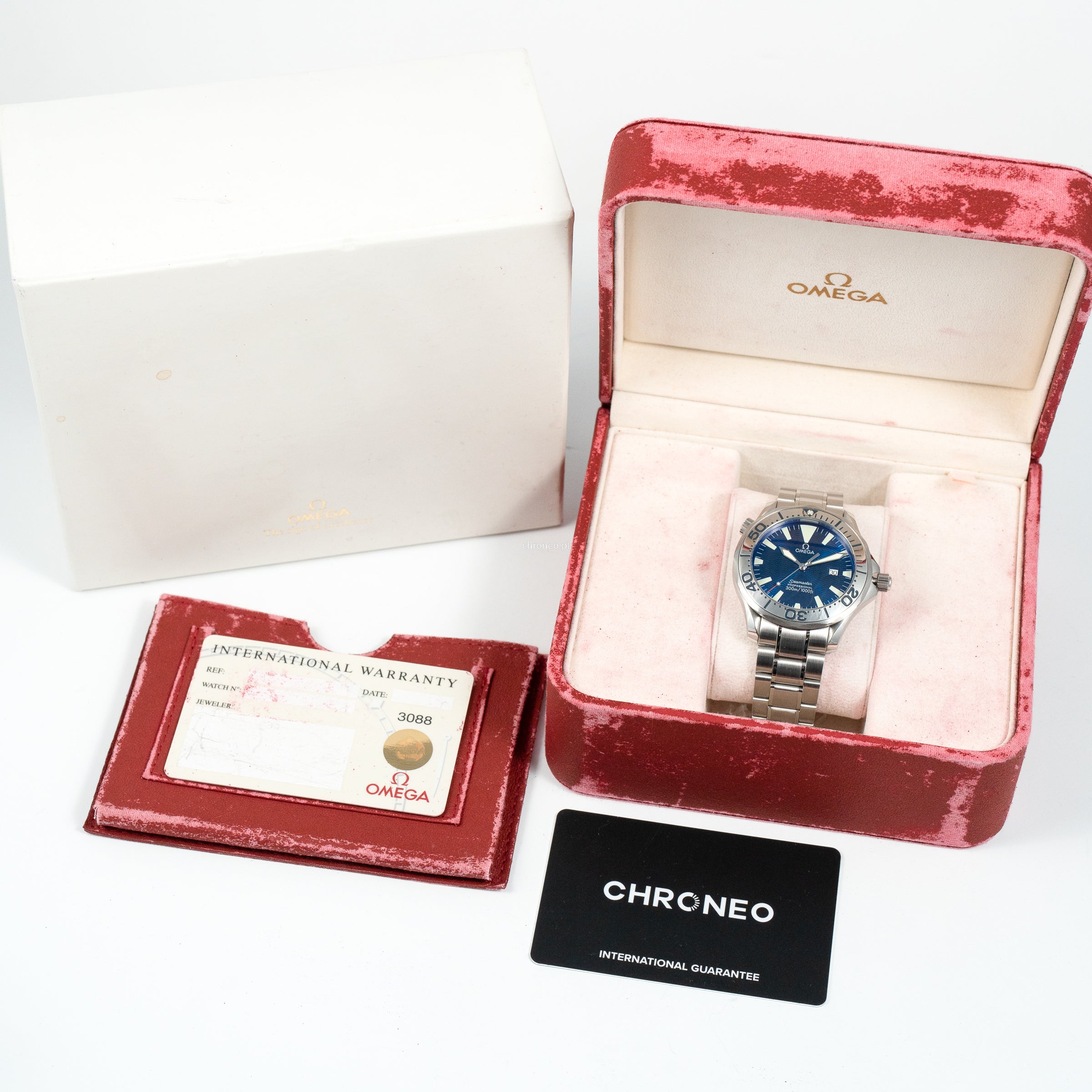 Omega Seamaster Professional 300m Electric Blue 41 mm ref. 22658000