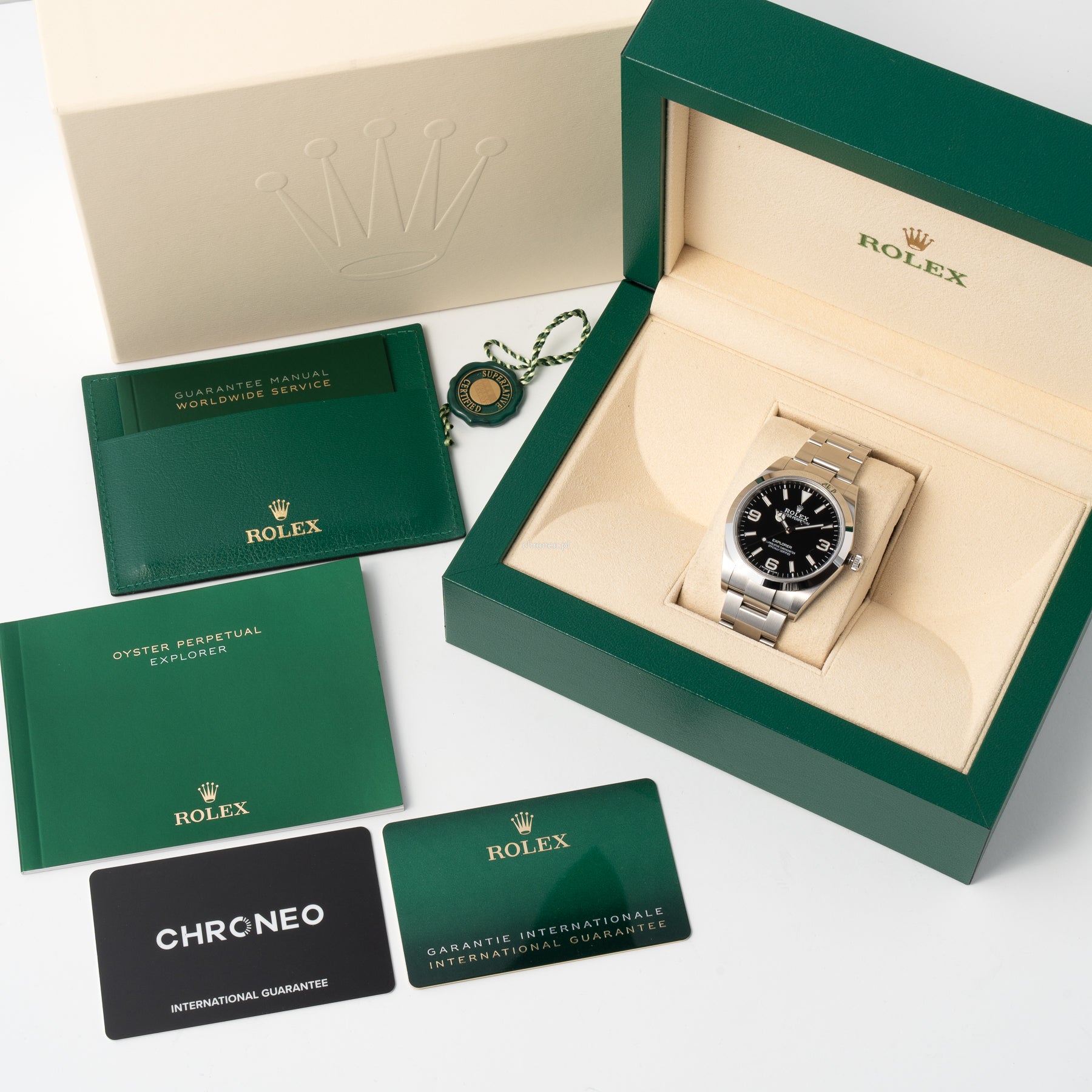 Rolex Explorer 39 mm ref. 214270