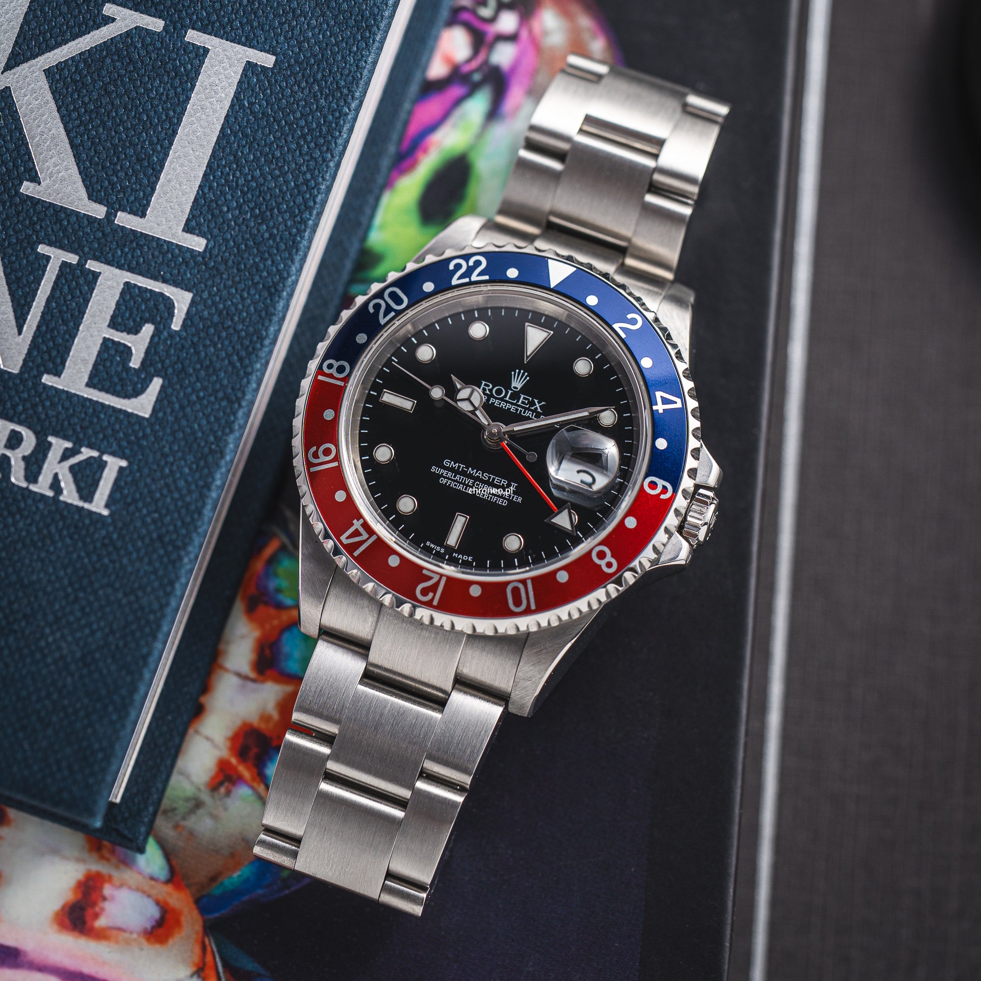 Rolex GMT-Master II 40mm ref. 16710
